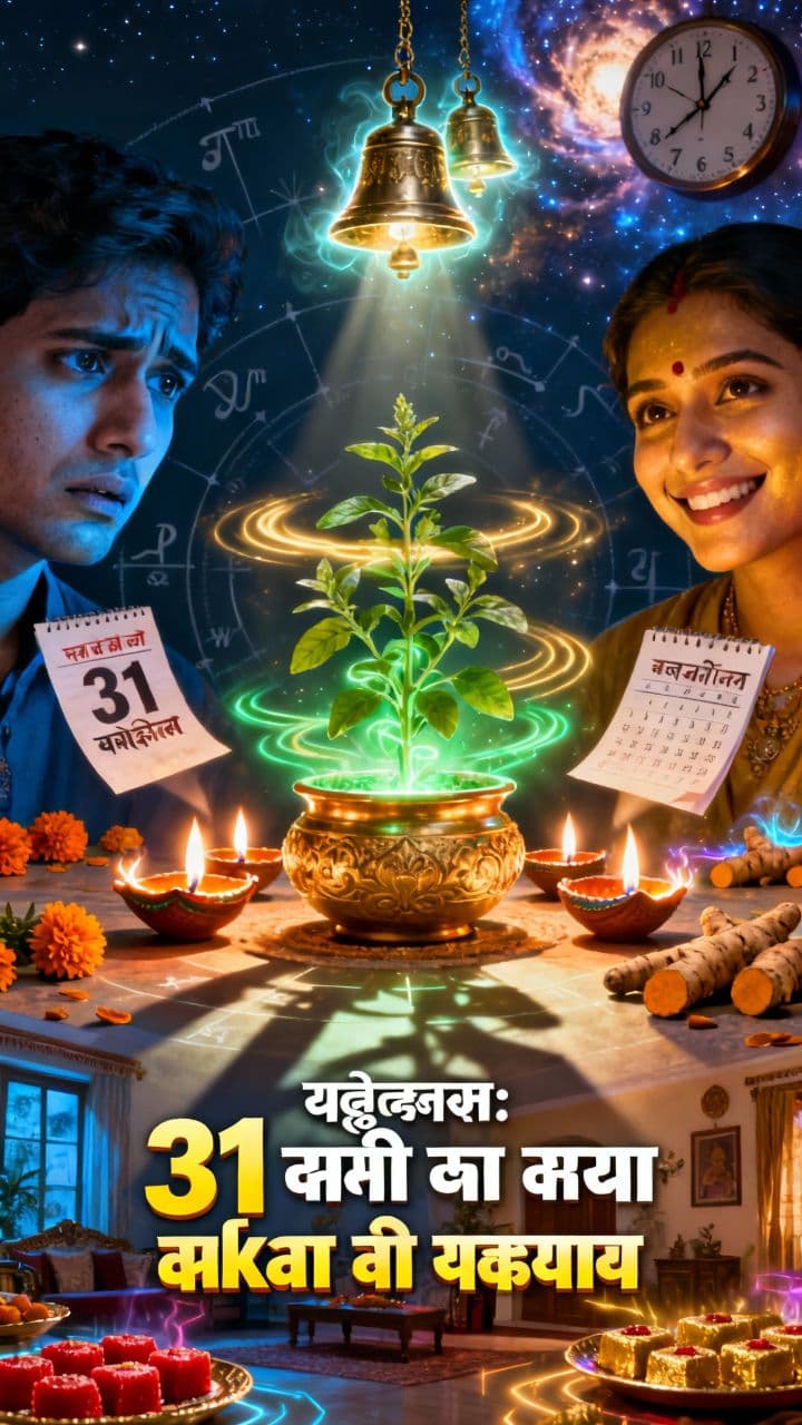 31 दिसंबर: पौधा बदल सकता है किस्मत