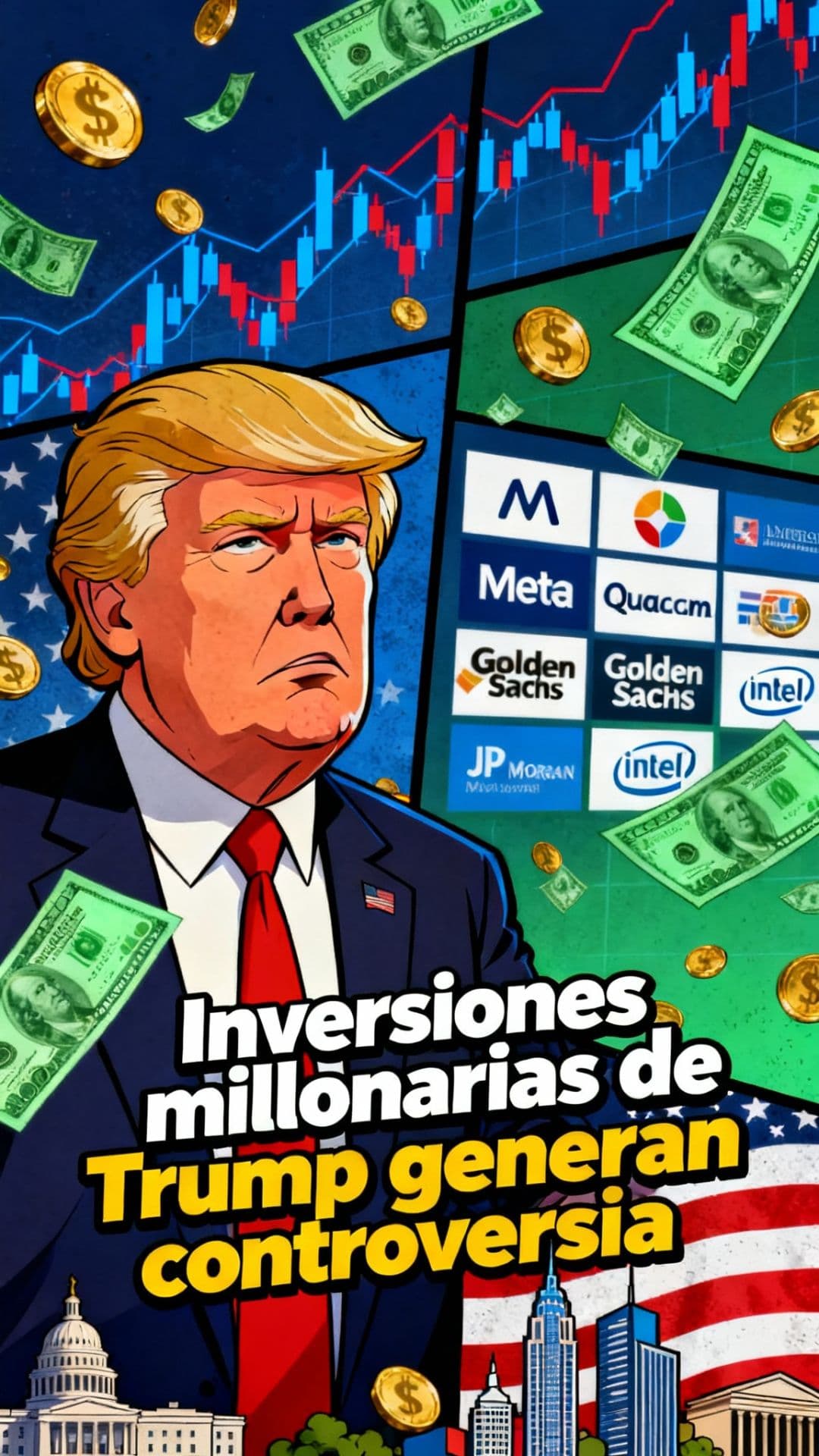 Inversiones millonarias de Trump generan controversia