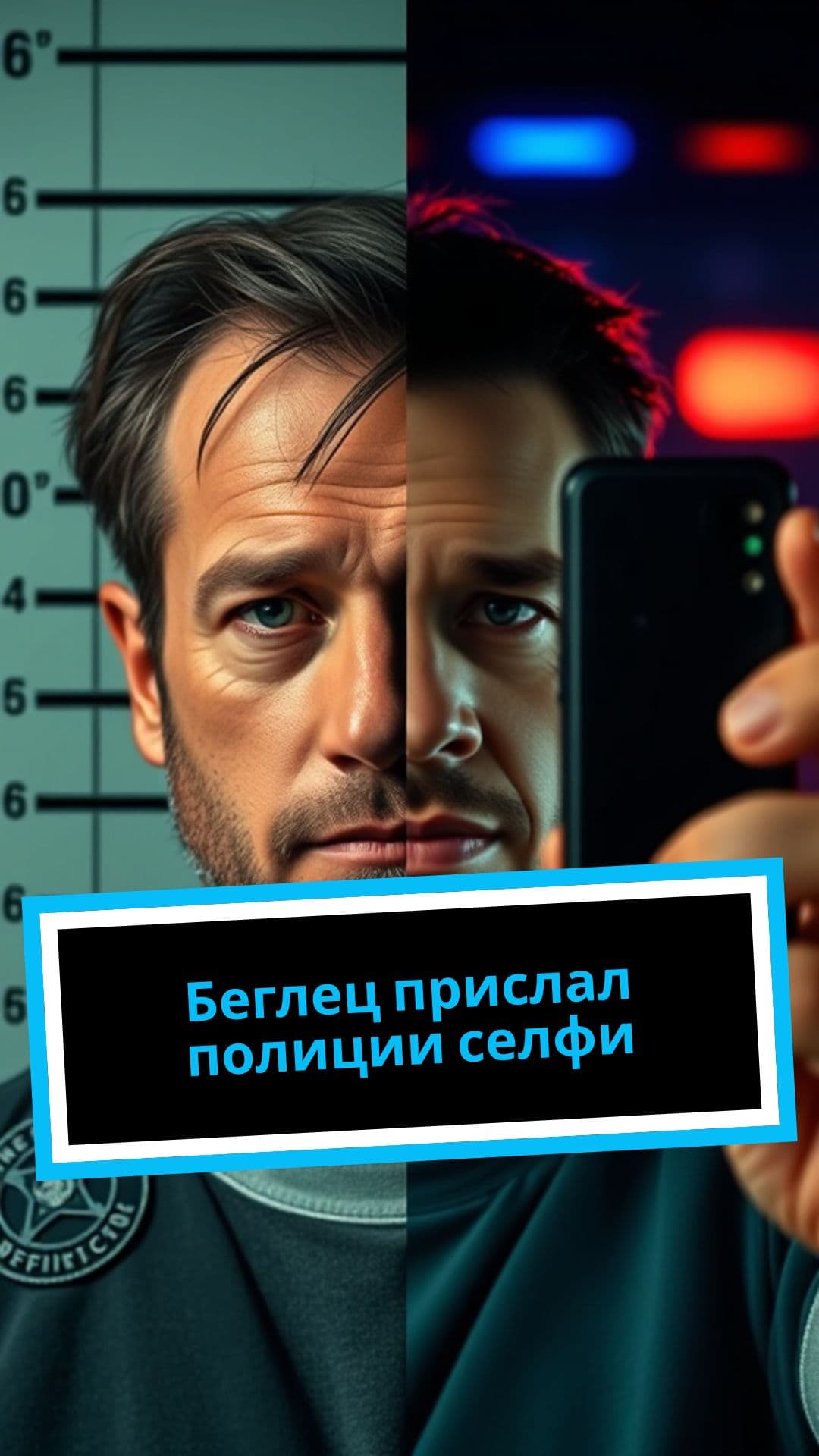 Беглец прислал полиции селфи