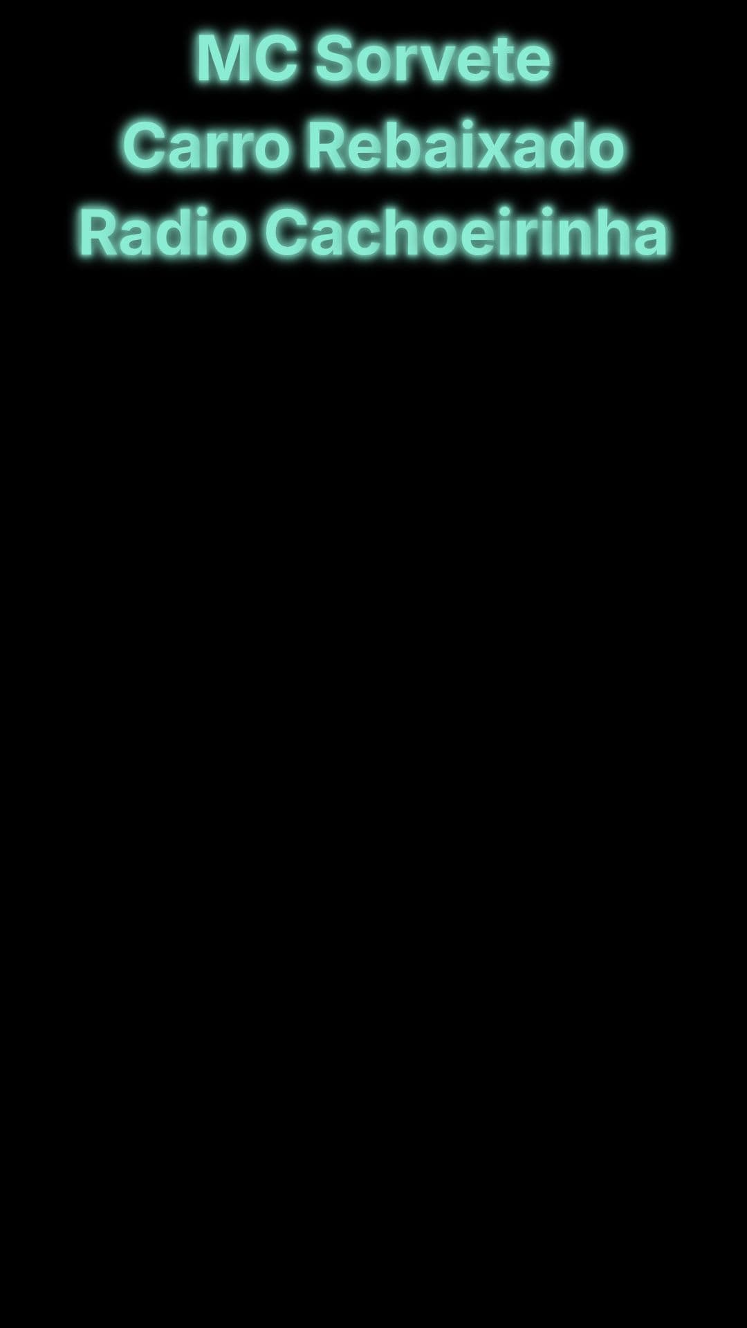 Carro Rebaixado no Rolê