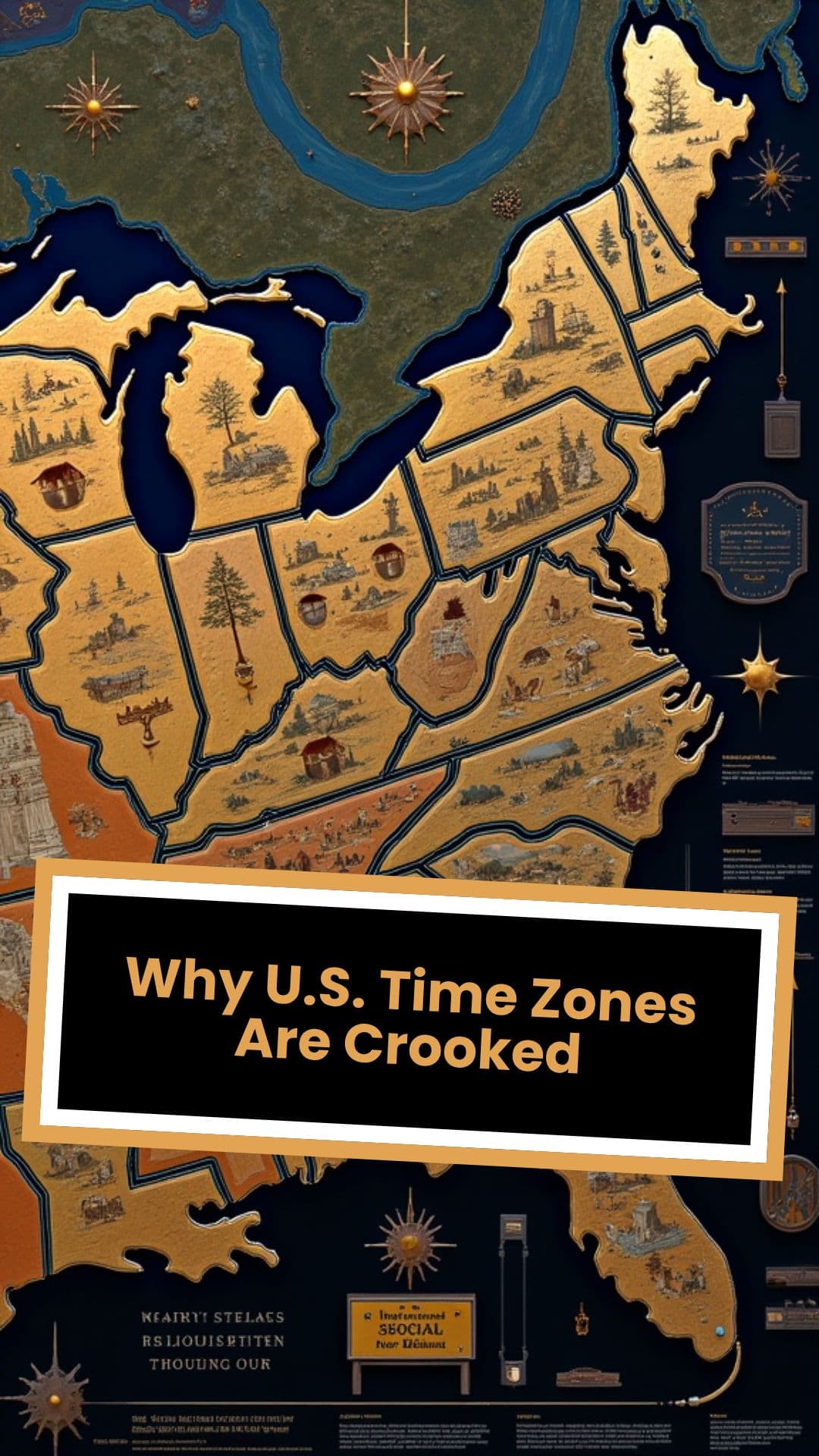 Why U.S. Time Zones Are Crooked (with music) (duplicated)
