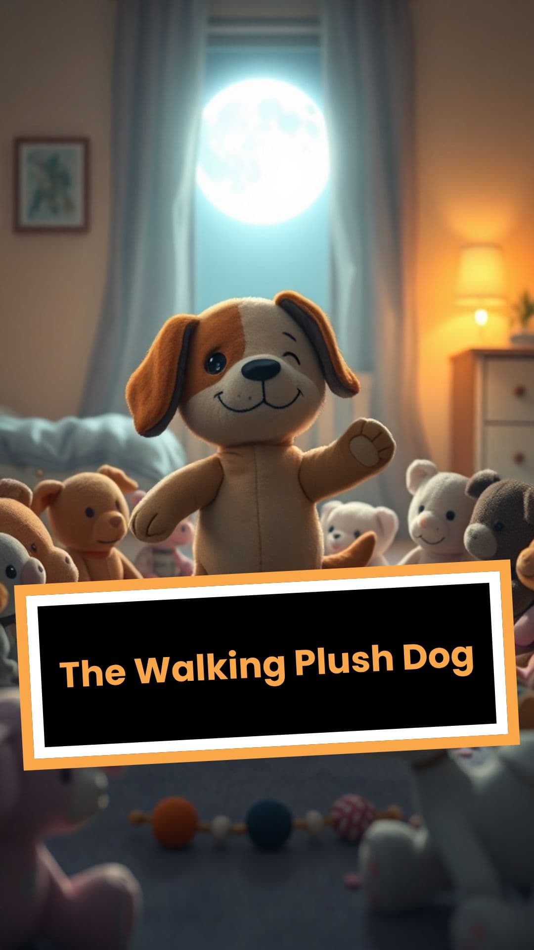 The Walking Plush Dog
