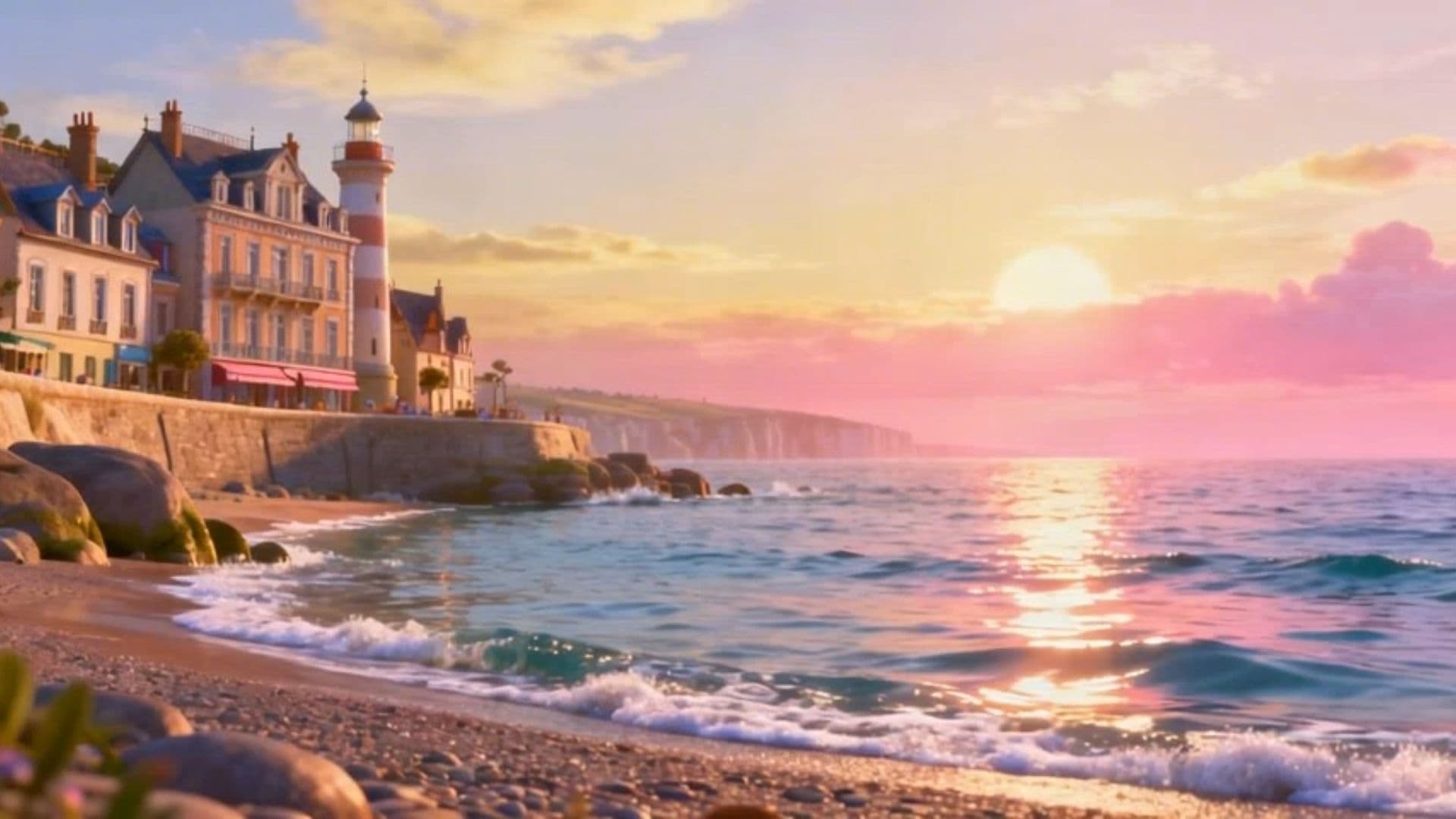 #6785-Wimereux Sunset Serenity