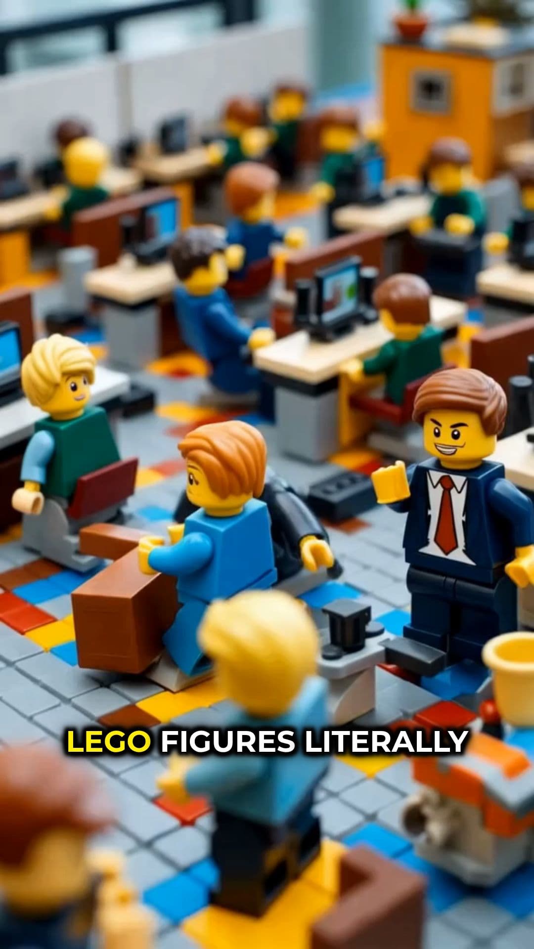 LEGO Workers Outperform Real Employees