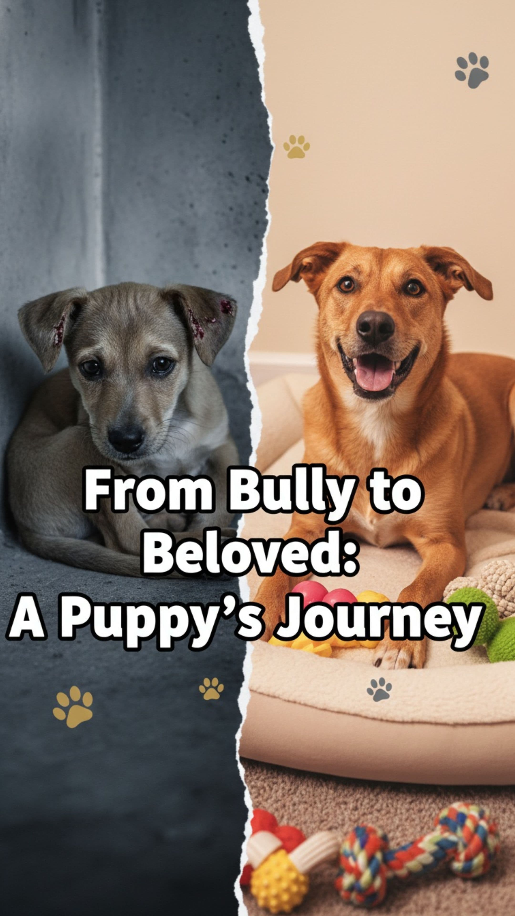 From Bully to Beloved: A Puppy’s Journey