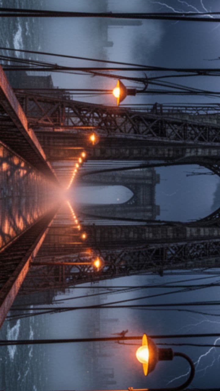 Under a Silver Sky Bridge