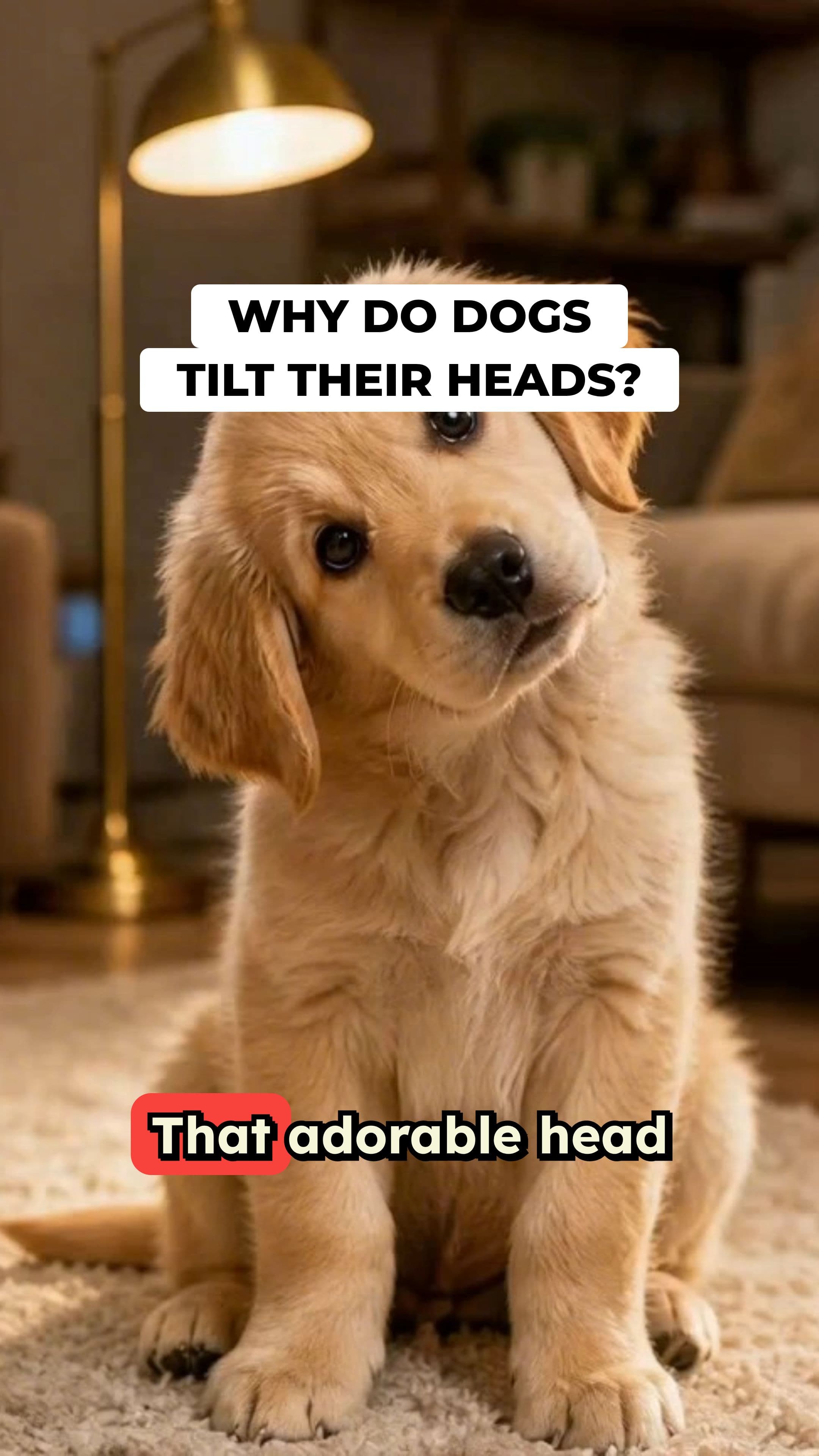 Why Dogs Tilt Their Heads