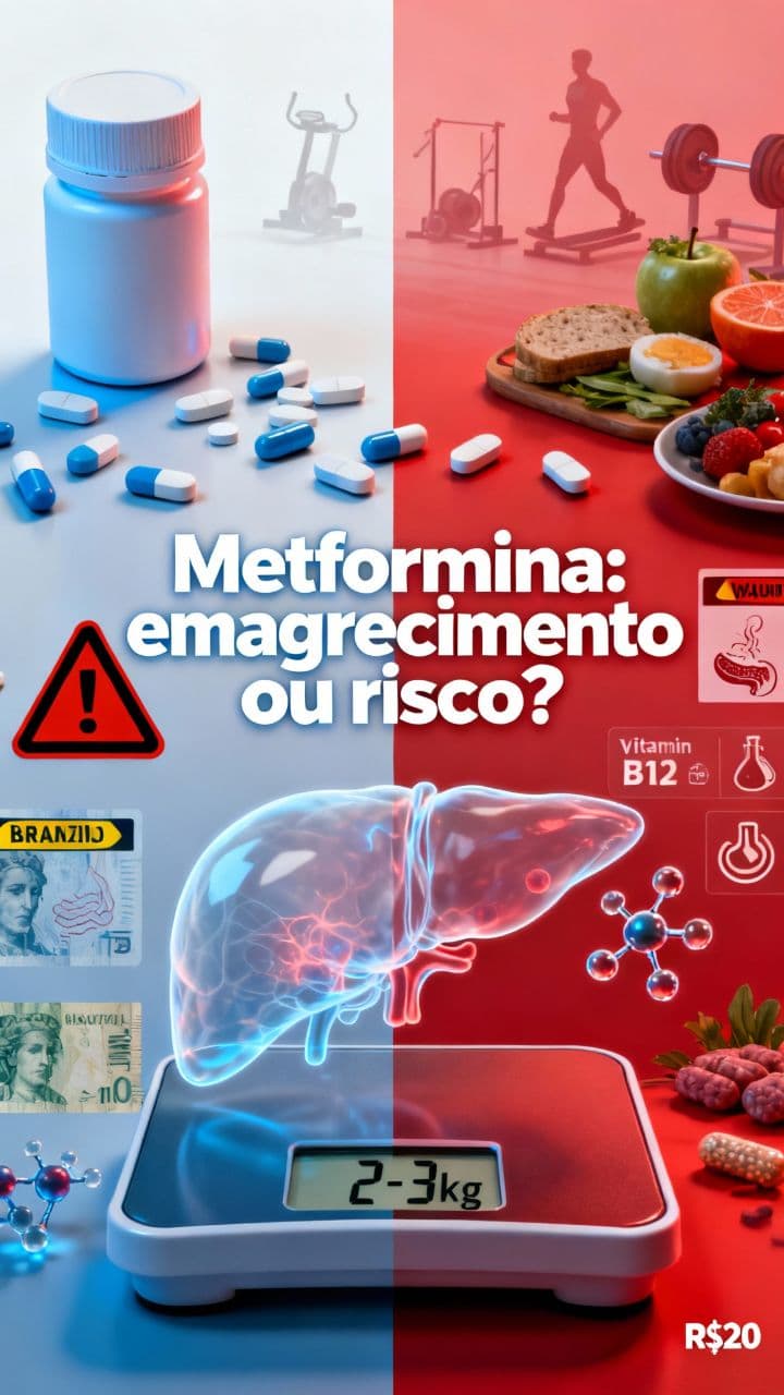 Metformina: emagrecimento ou risco?