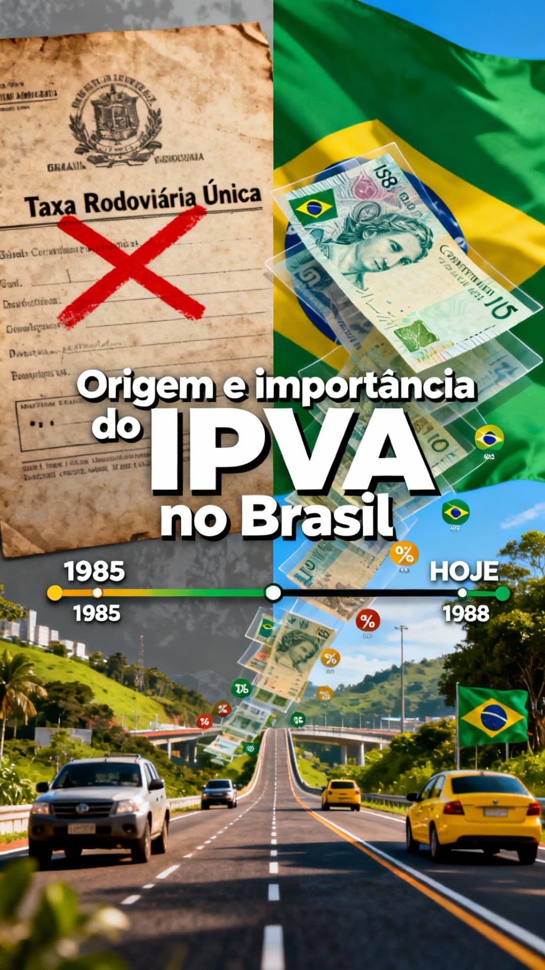 Origem e importância do IPVA no Brasil