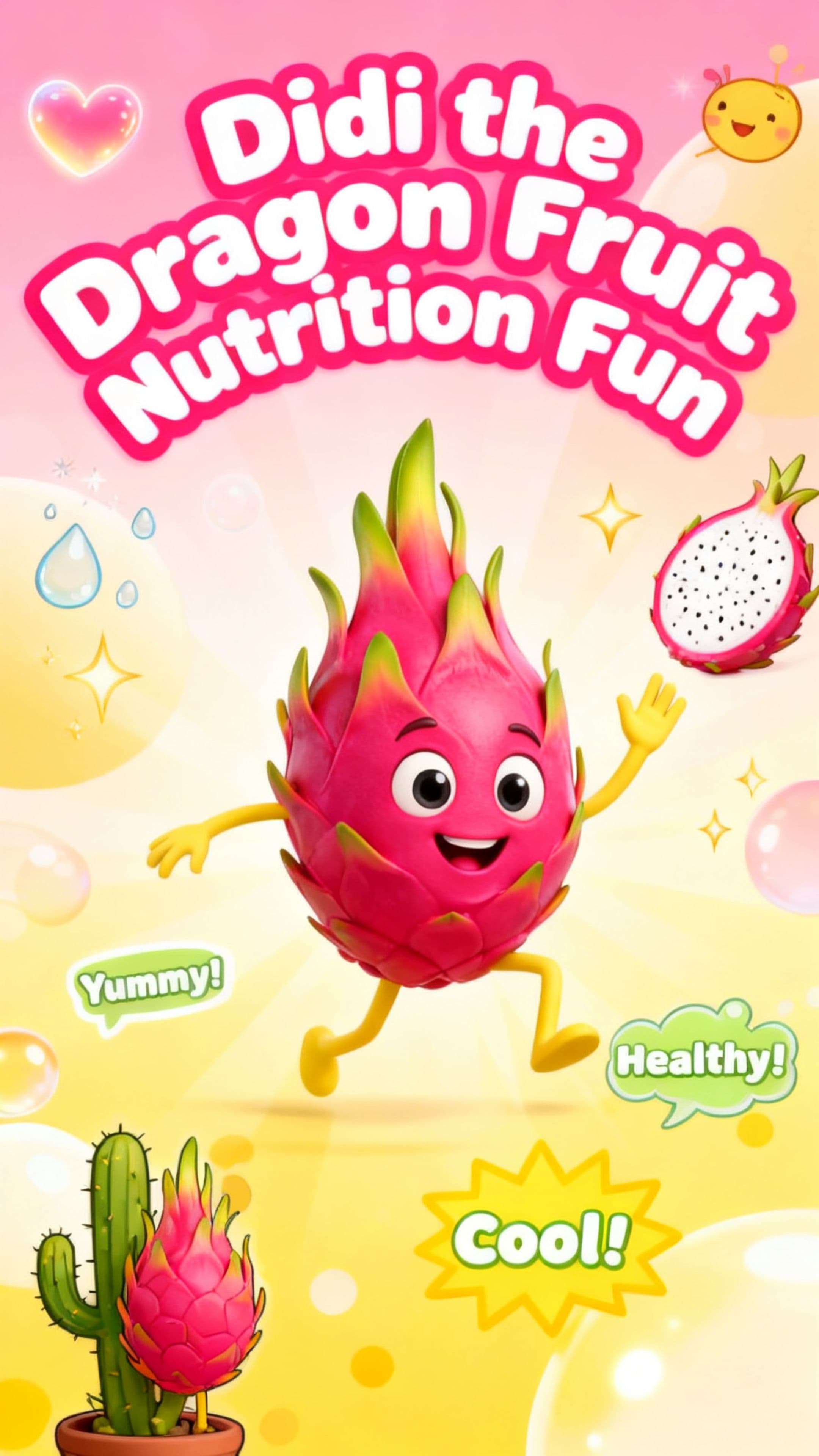 Didi the Dragon Fruit Nutrition Fun