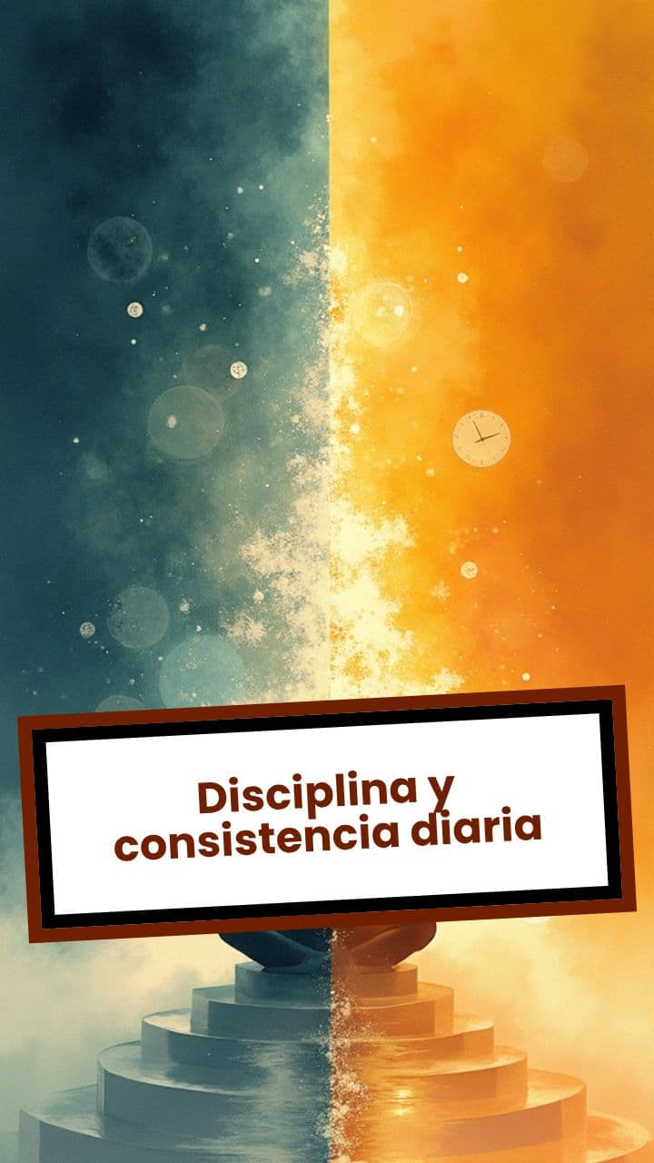Disciplina y consistencia diaria