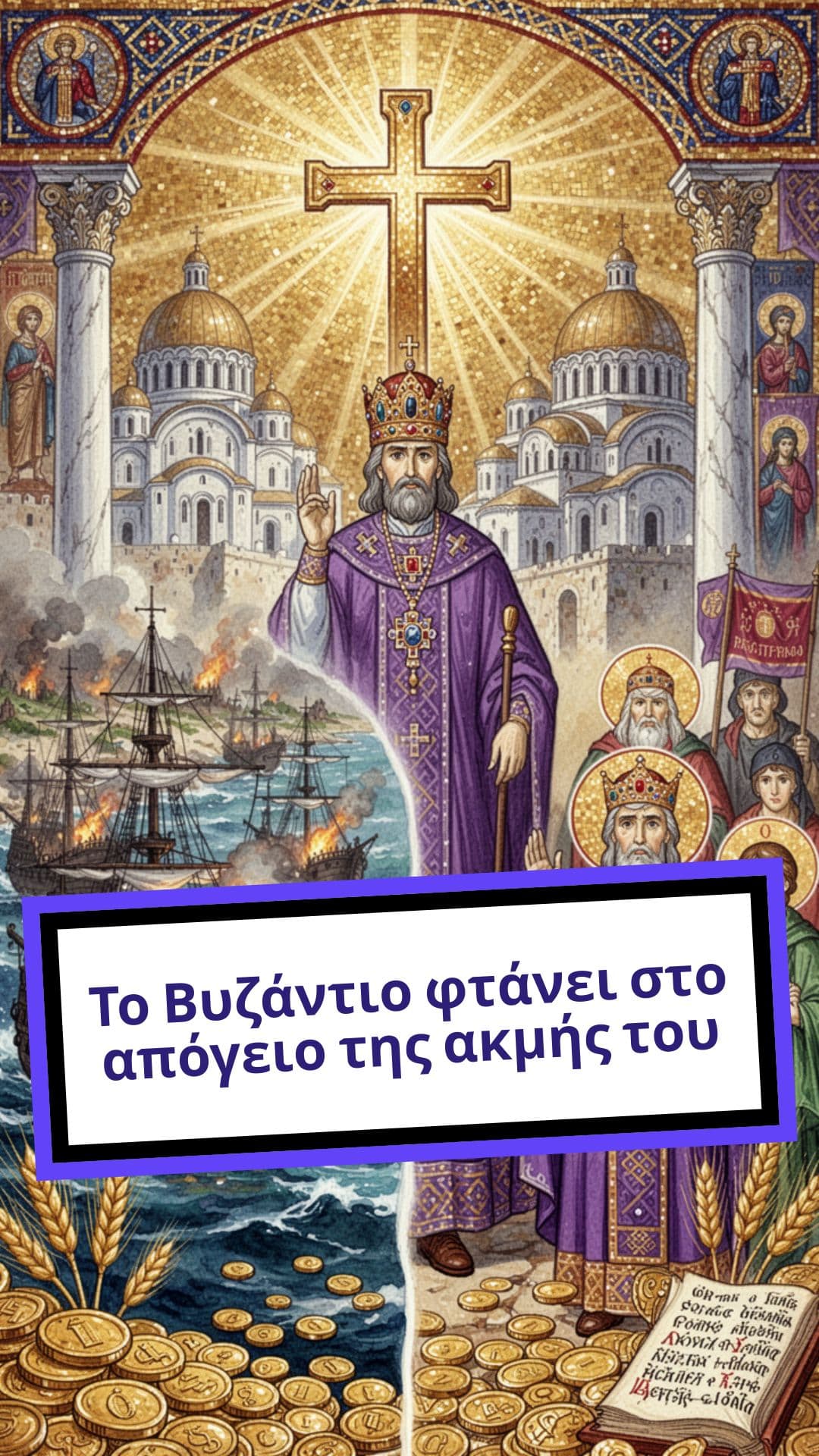 25. Το Βυζάντιο φτάνει στο απόγειο της ακμής του