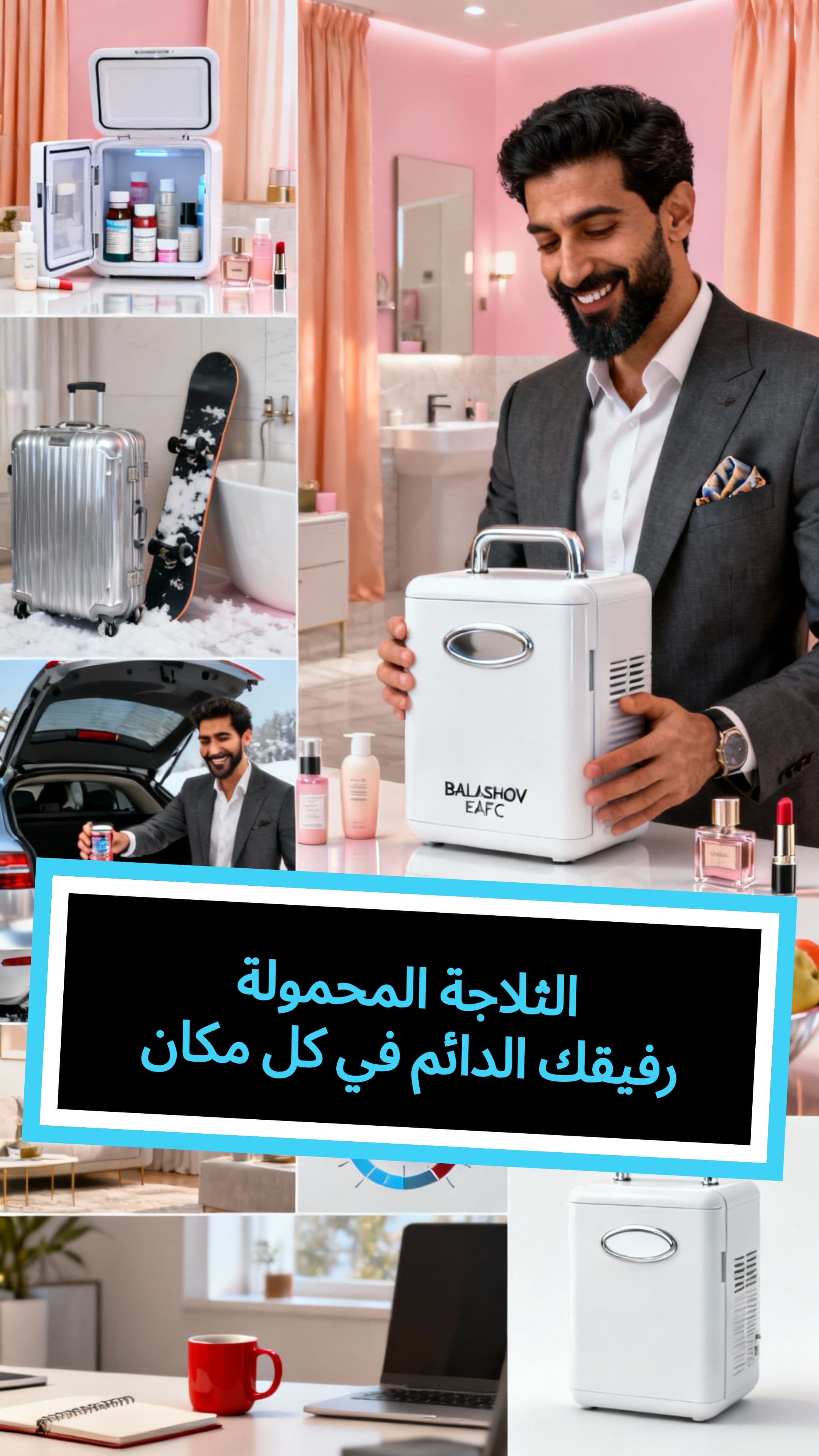 AW4 Portable Fridge Ad