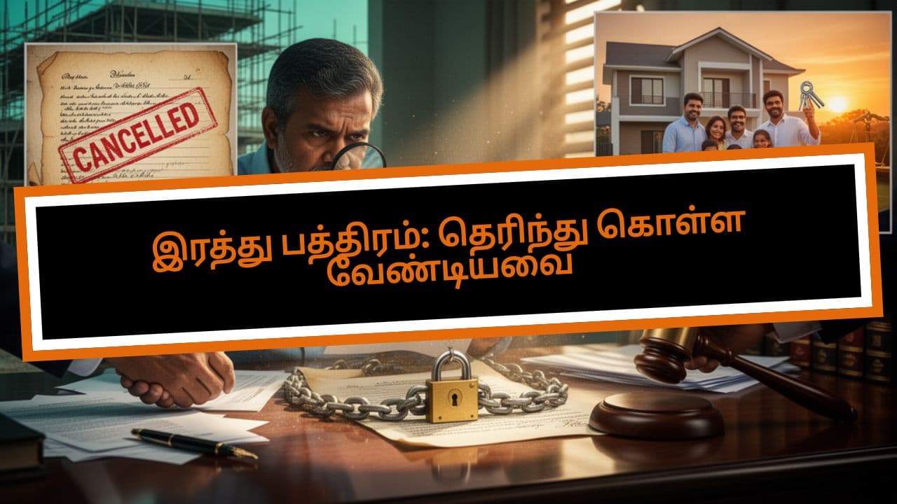 இரத்து பத்திரம்: தெரிந்து கொள்ள வேண்டியவை