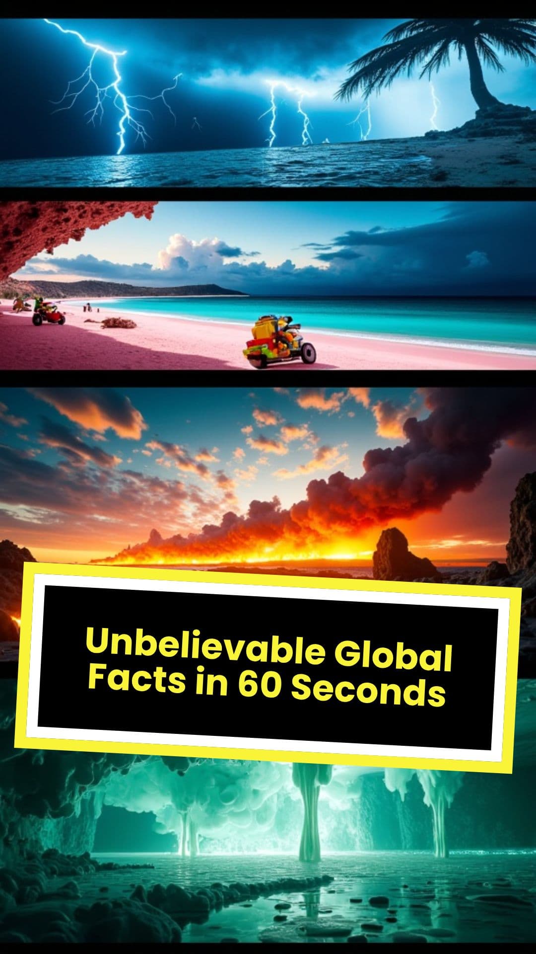 Unbelievable Global Facts in 60 Seconds
