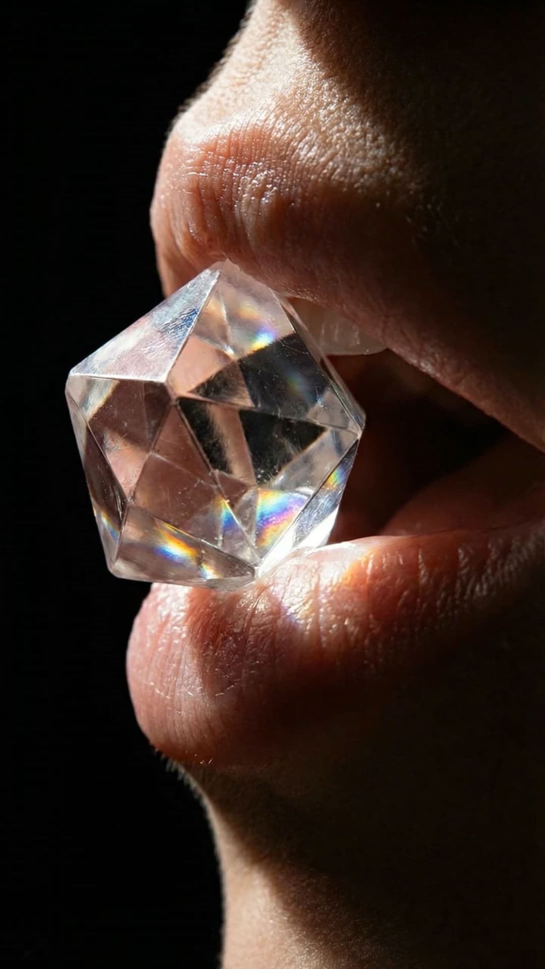 Crystal Candy Crack ASMR Macro