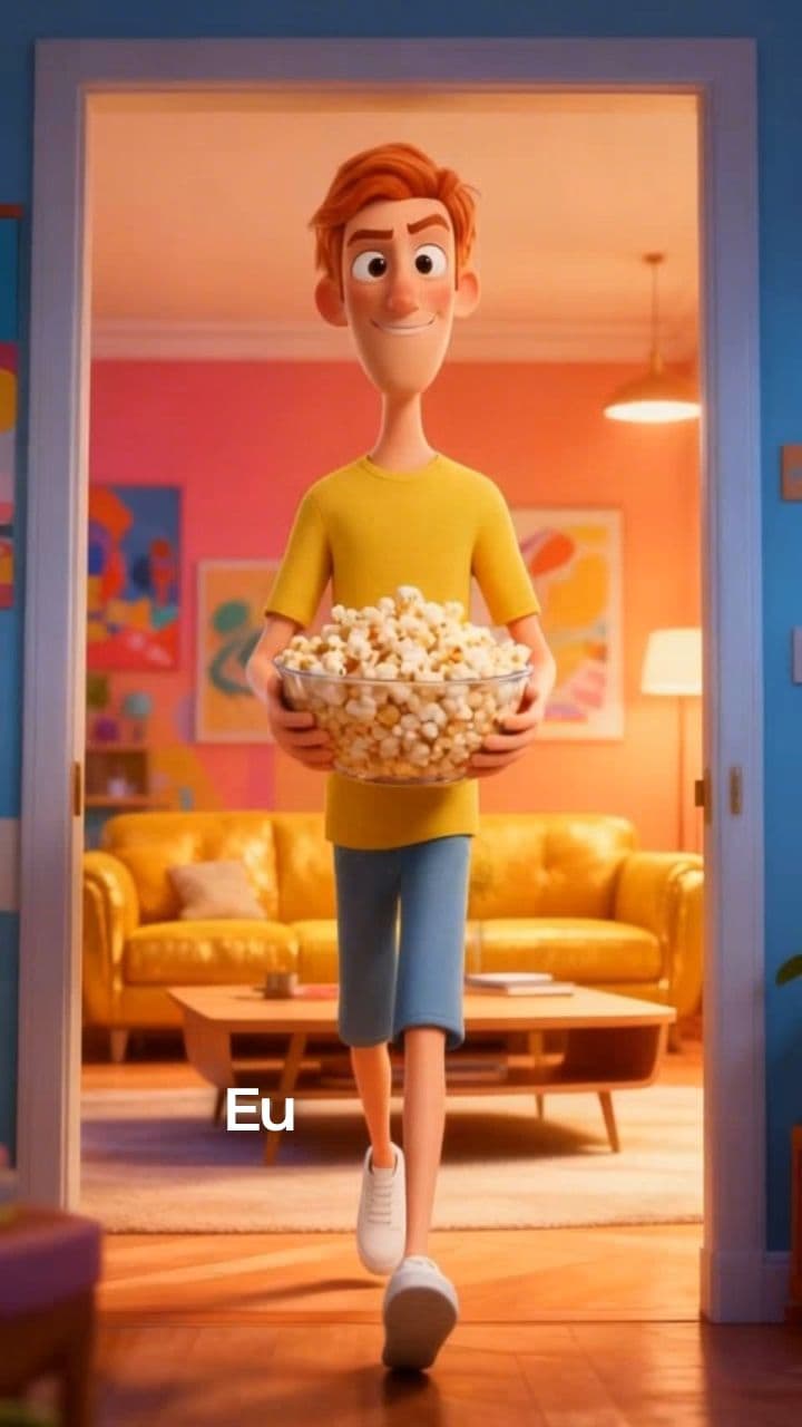 Pegando a latinha sem levantar do sofá 🛋️🥤