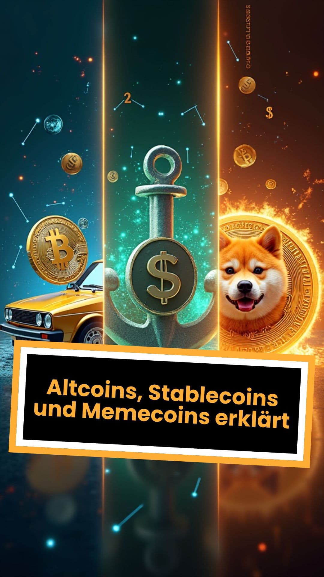 Altcoins, Stablecoins und Memecoins erklärt
