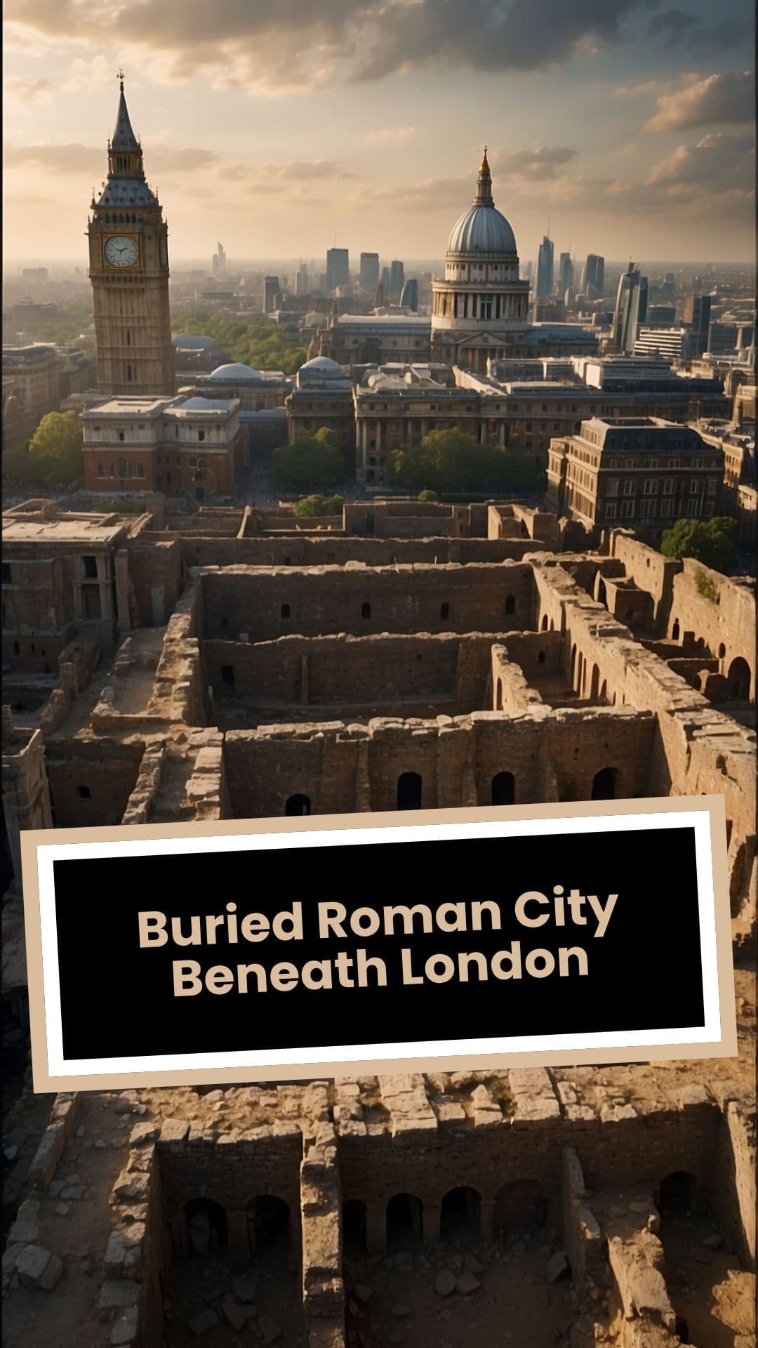 Buried Roman City Beneath London