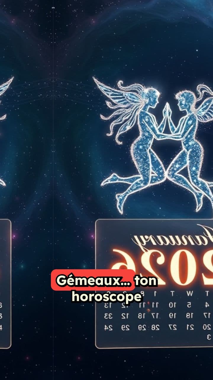 Horoscope de janvier 2026 pour Gémeaux