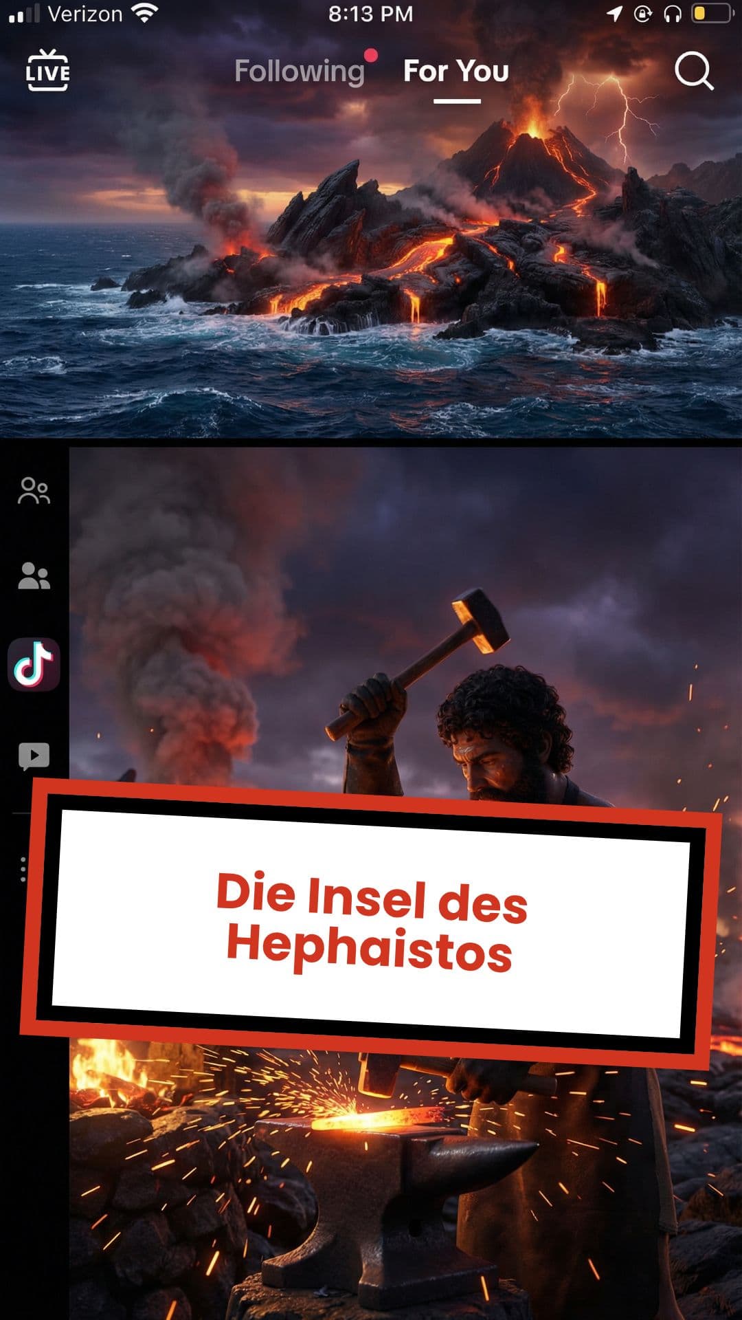 Die Insel des Hephaistos