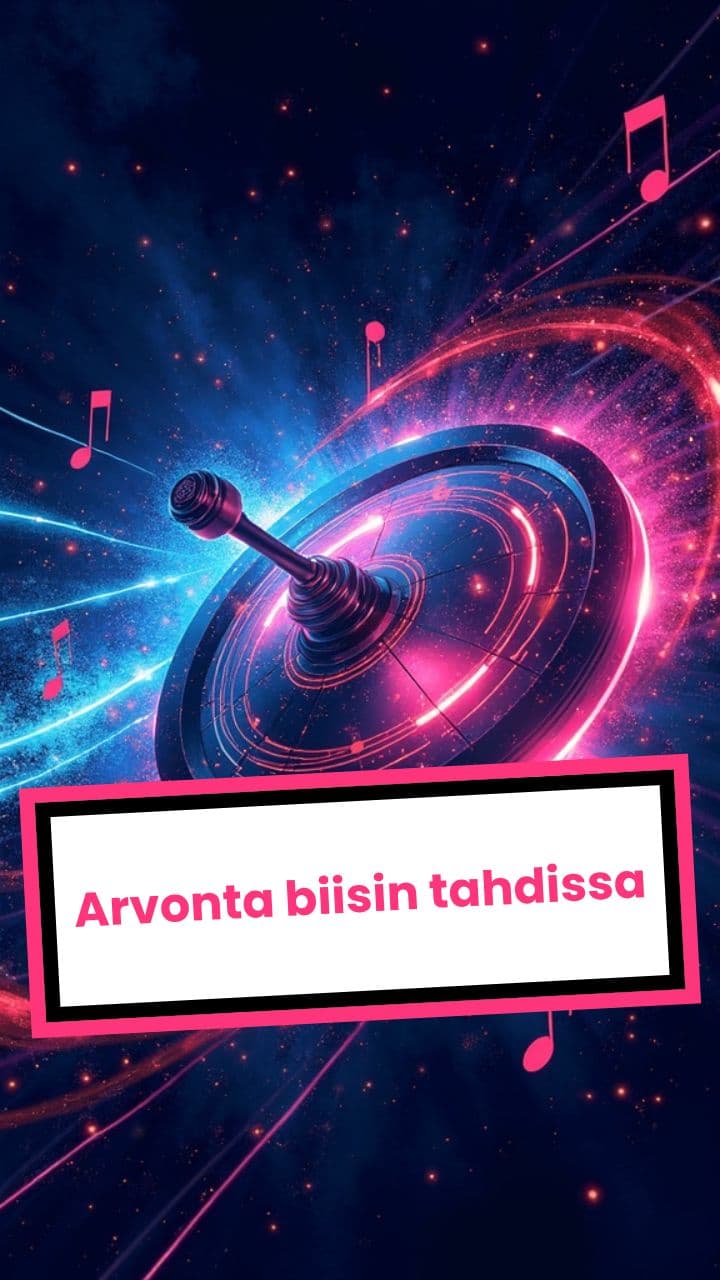 Arvonta biisin tahdissa