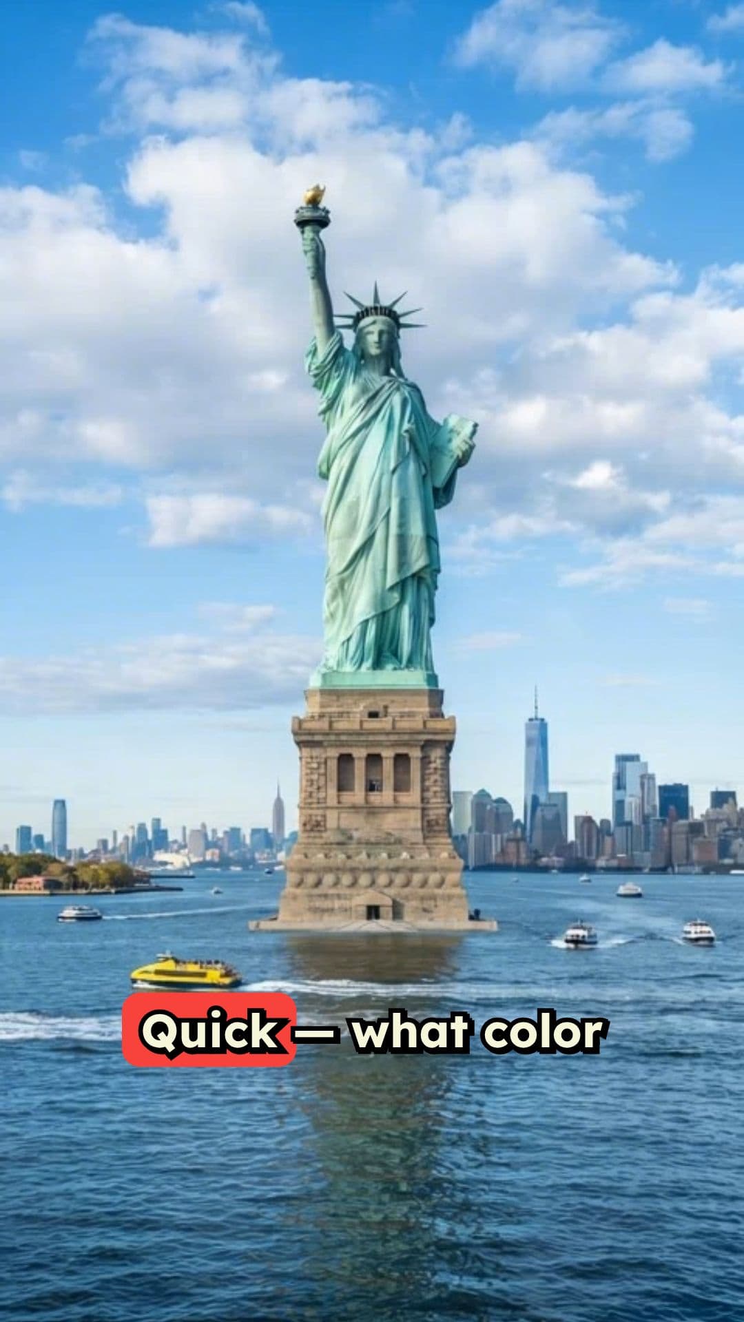The Real Color of the Statue of Liberty