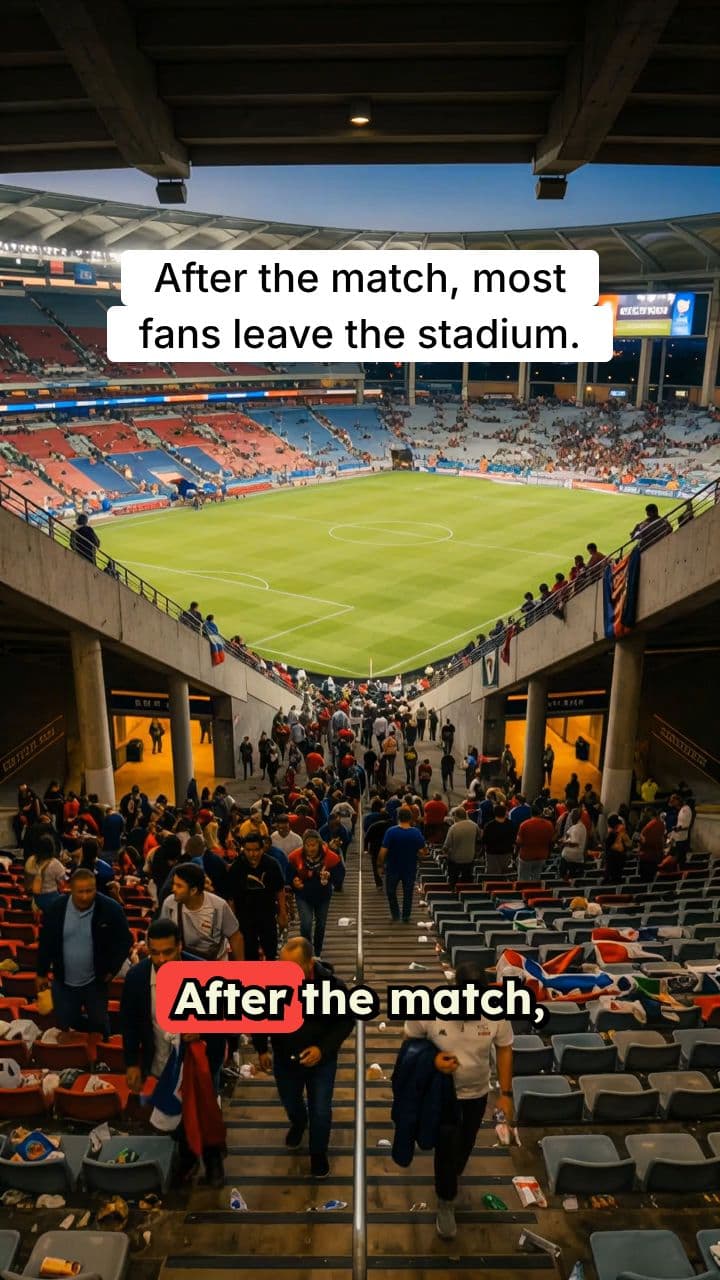 The Respect of Cleanup: Japanese Soccer Supporters
