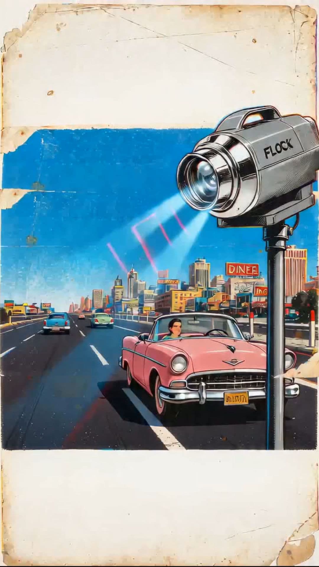 1950s FLOCK Camera Public Safety Announcement