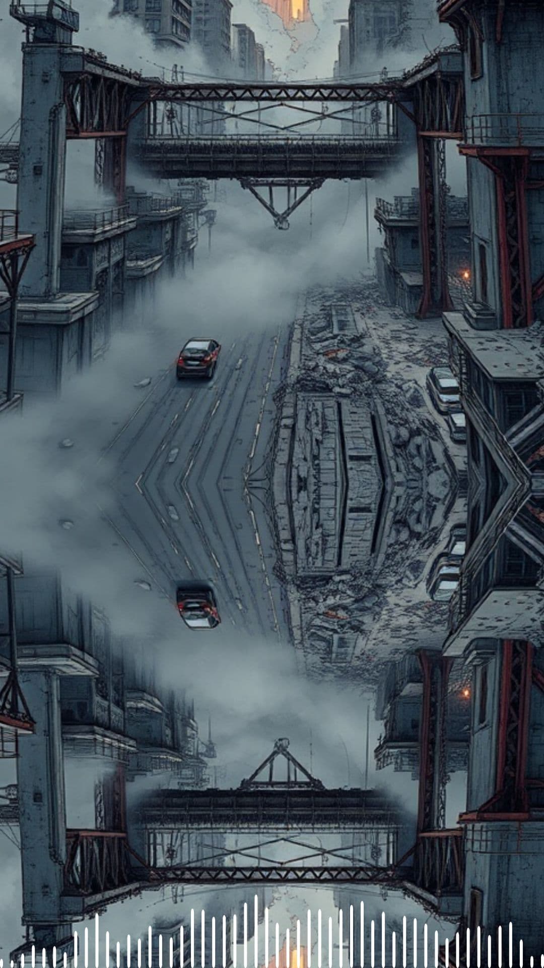 Бетонний світанок під сталевим снігом