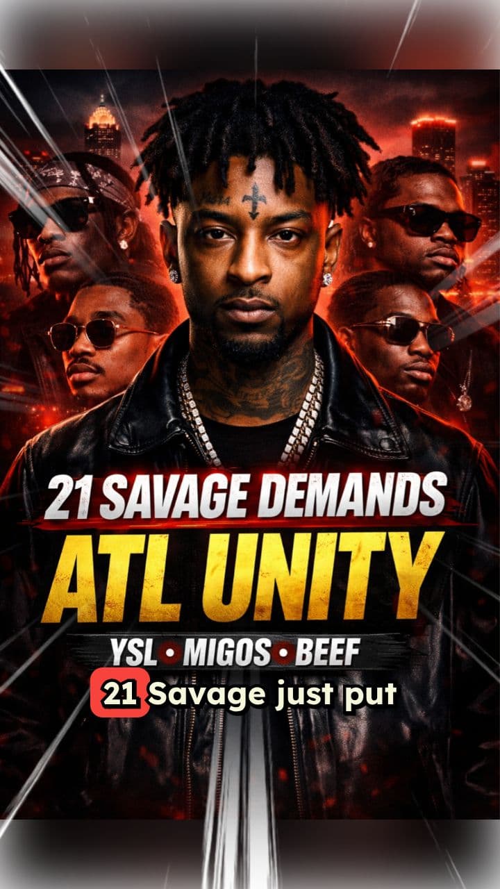 21 Savage Pushes Atlanta Unity