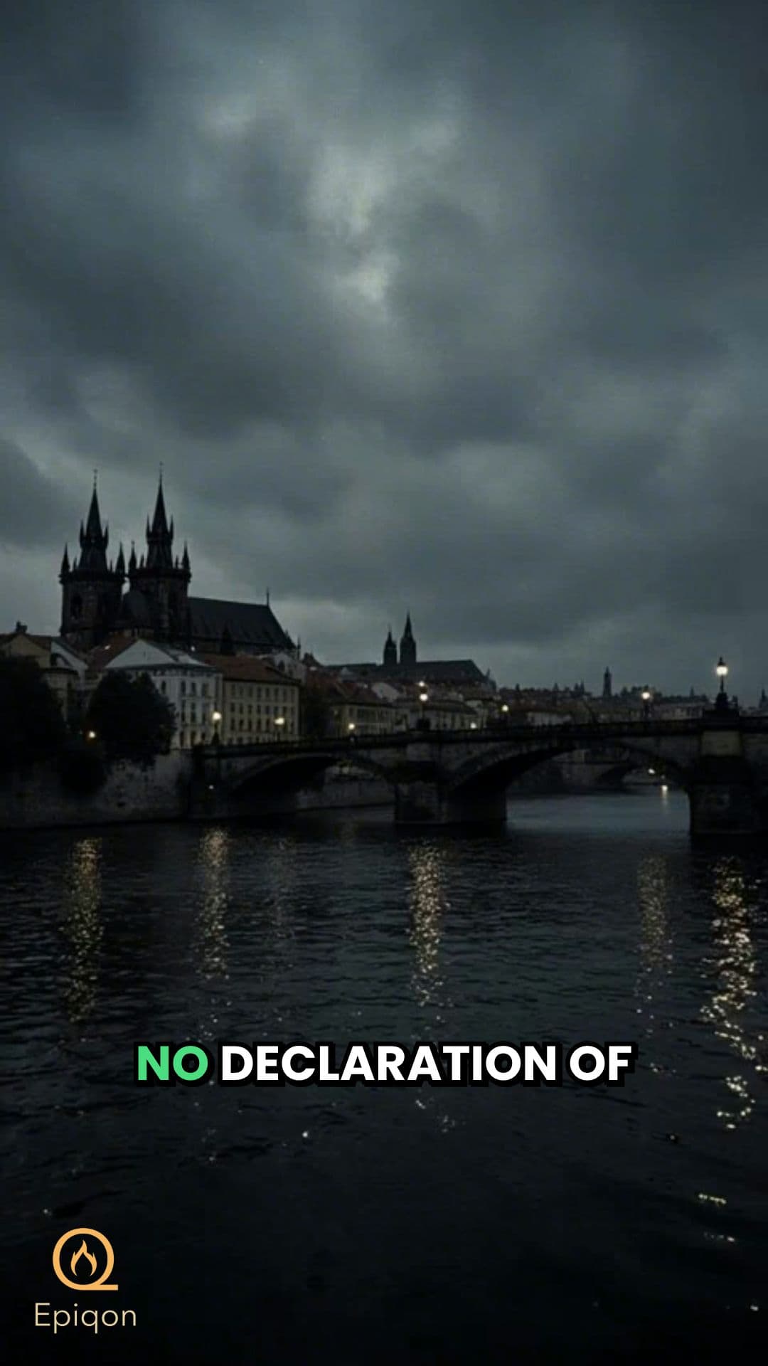 THE NIGHT PRAGUE WAS TAKEN WITHOUT A WAR