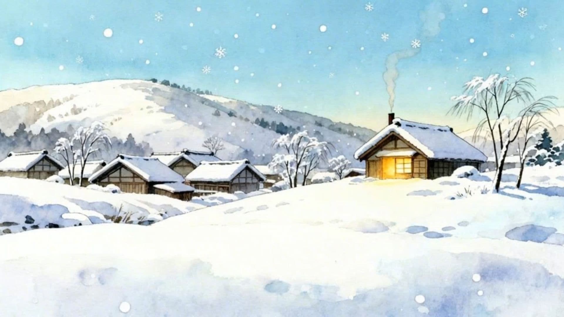 Winter's Gentle Whisper