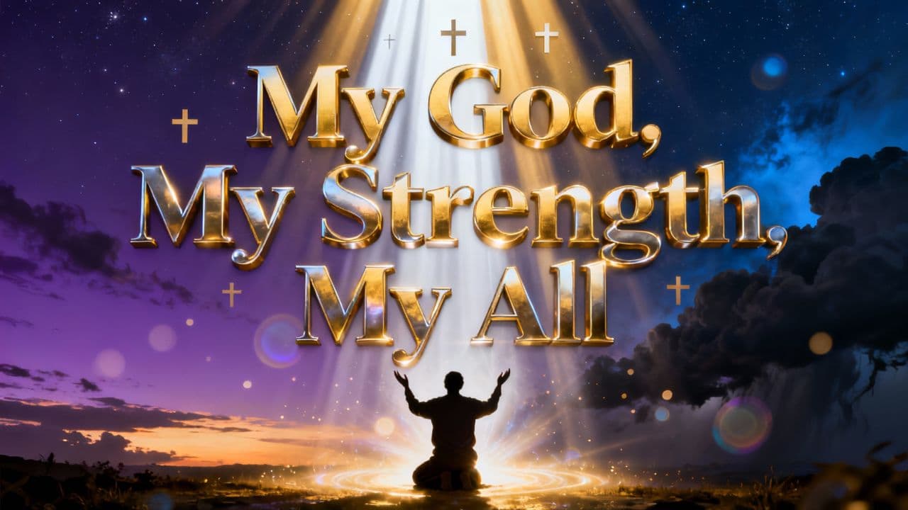 My God, My Strength, My All