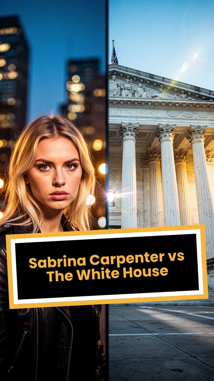 Sabrina Carpenter vs The White House