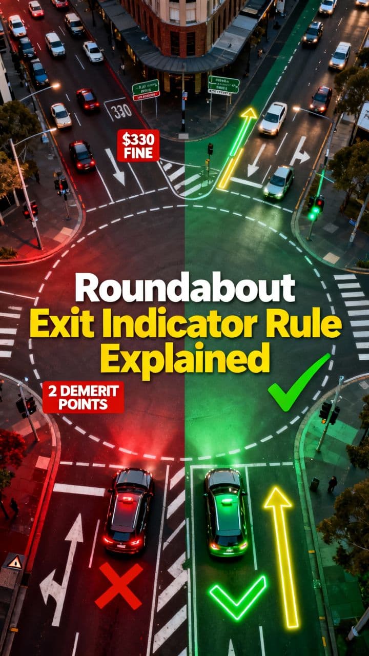 Roundabout Exit Indicator Rule Explained