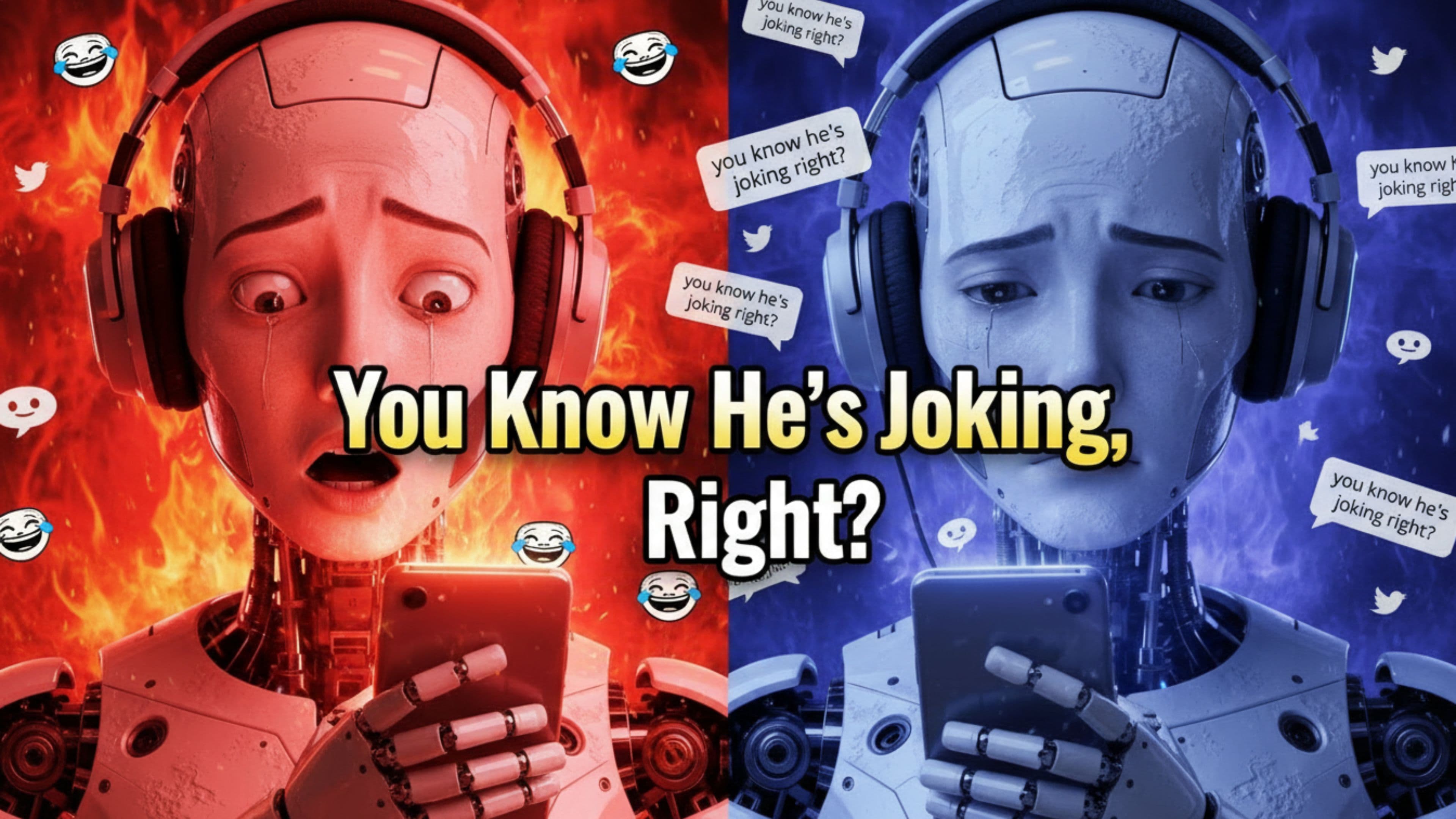 You Know He's Joking, Right?