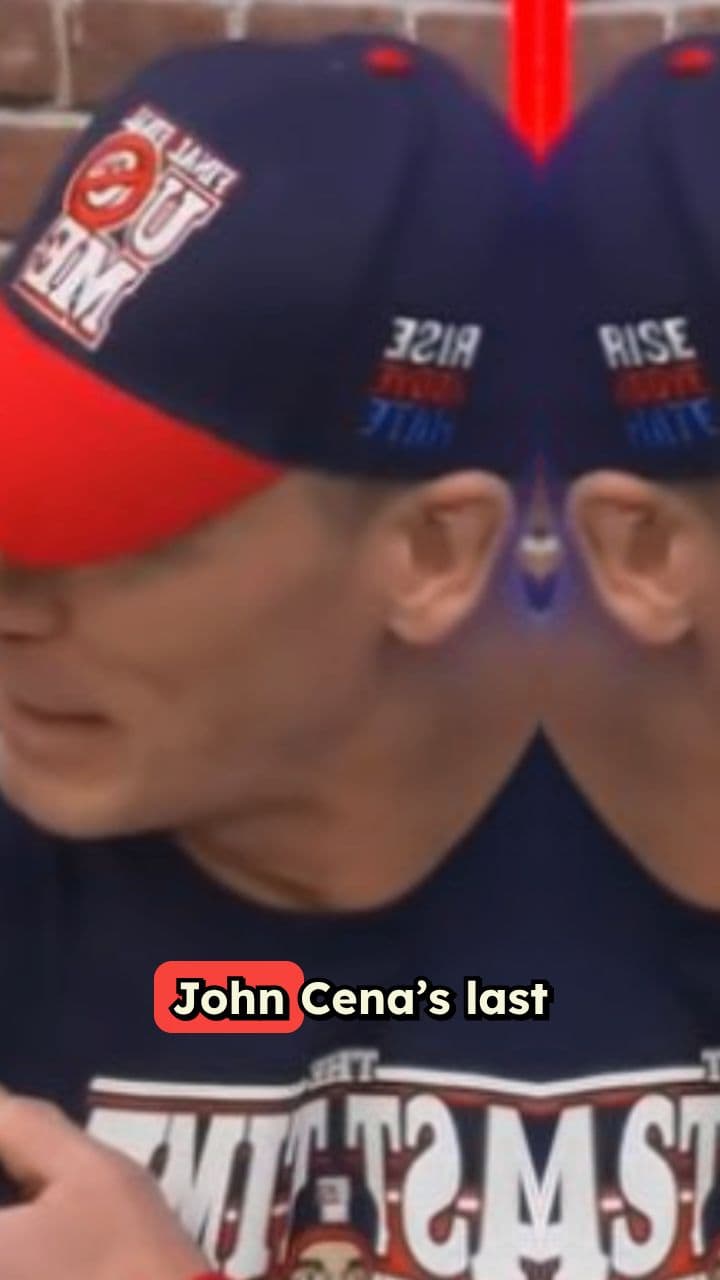 John Cena's Epic Farewell Match