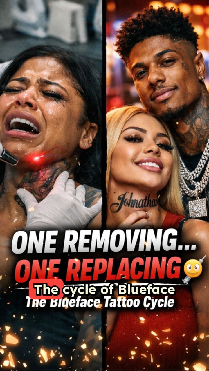 Blueface’s Tattoo Cycle Hits New Peak