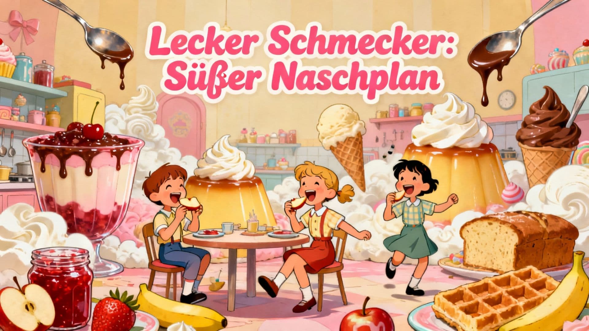 Lecker Schmecker: Süßer Naschplan