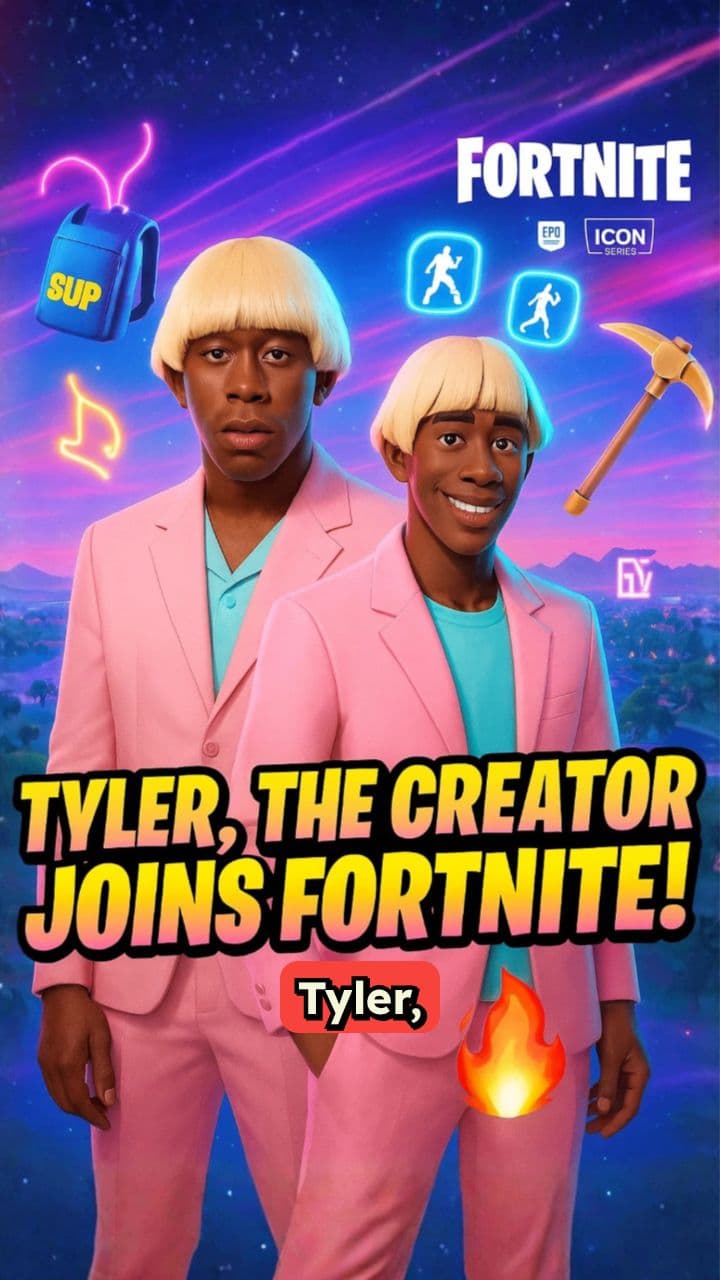 Tyler, the Creator Joins Fortnite Icon Series