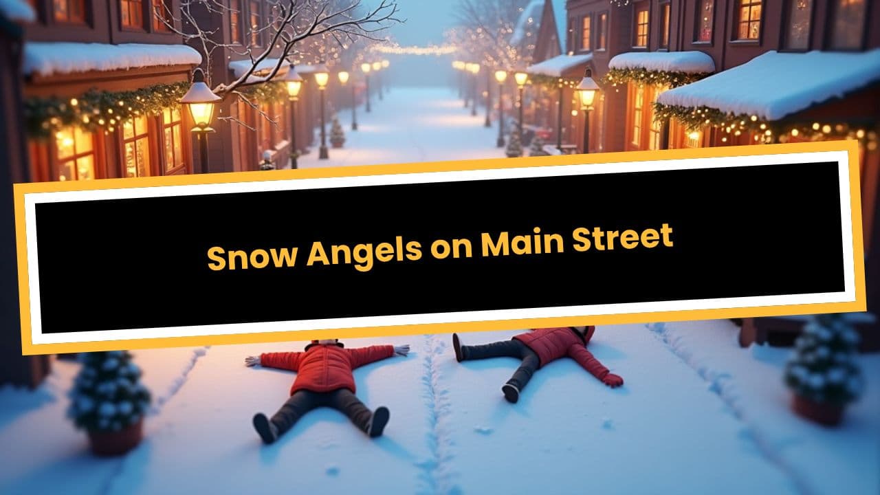 Snow Angels on Main Street