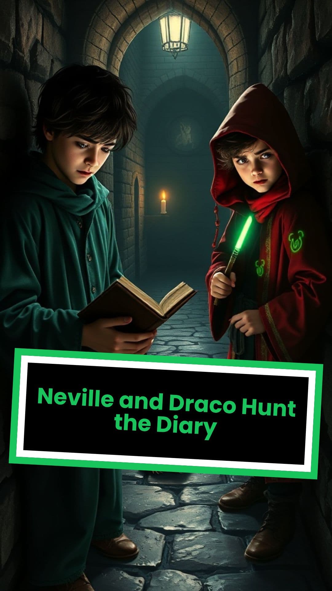 Neville and Draco Hunt the Diary