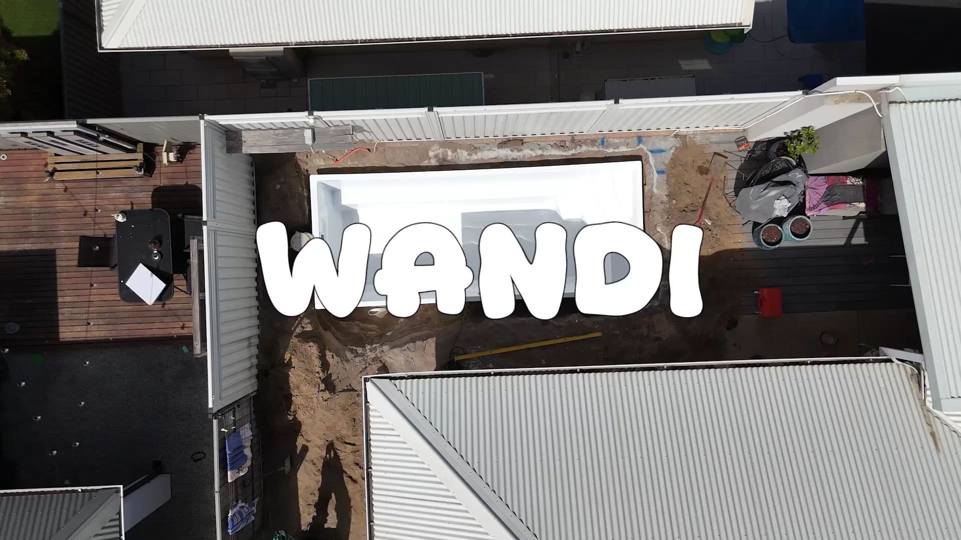 Tight Pool Installation Plan