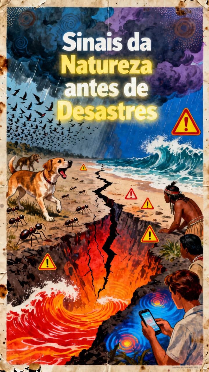 Sinais da Natureza antes de Desastres
