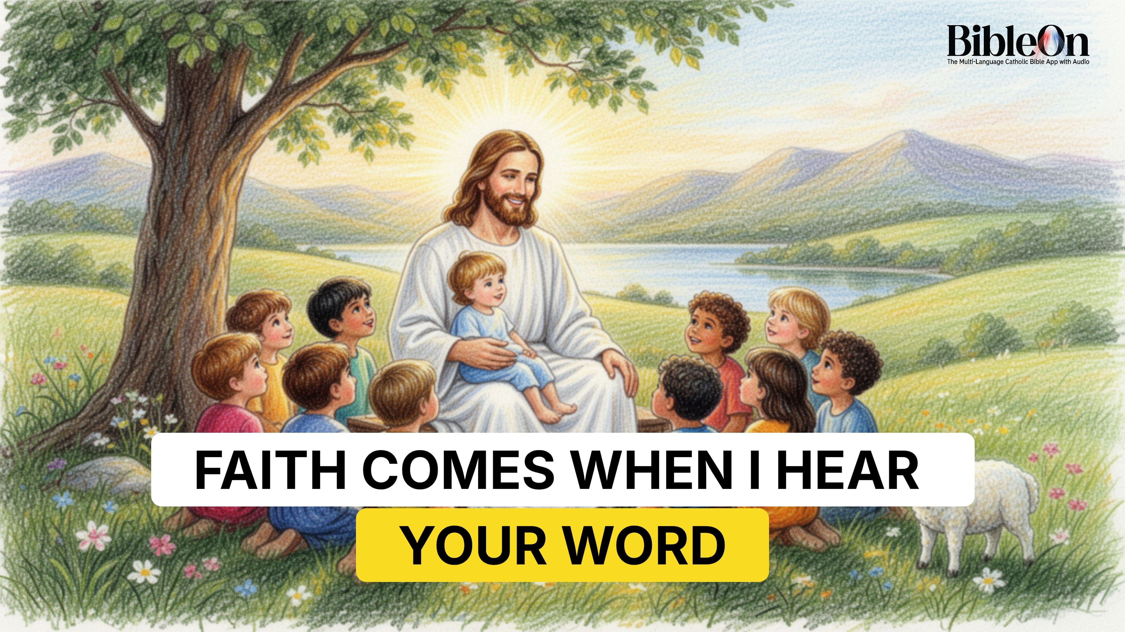 Faith Comes When I Hear Your Word