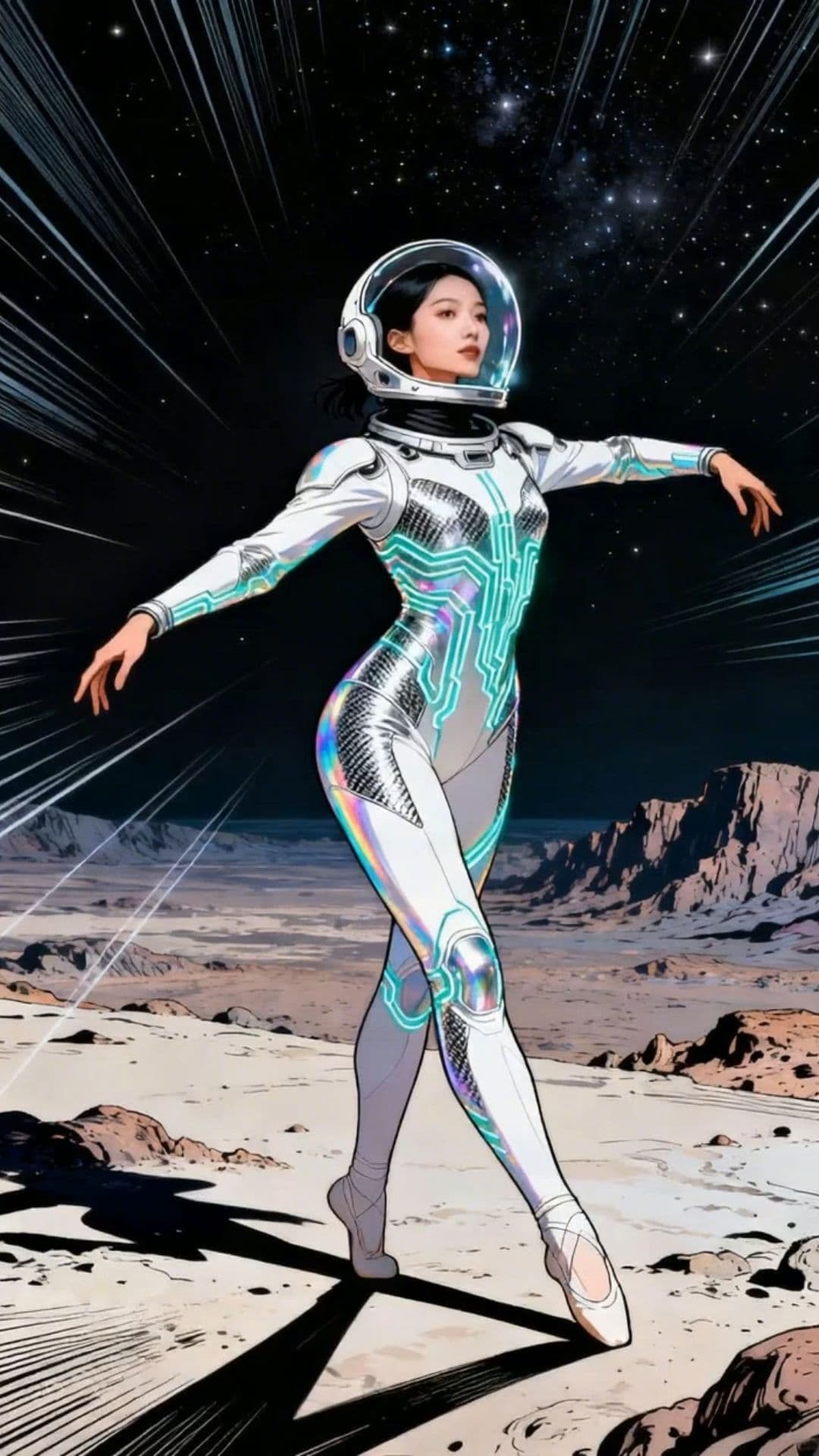 Cosmic Elegance Dance