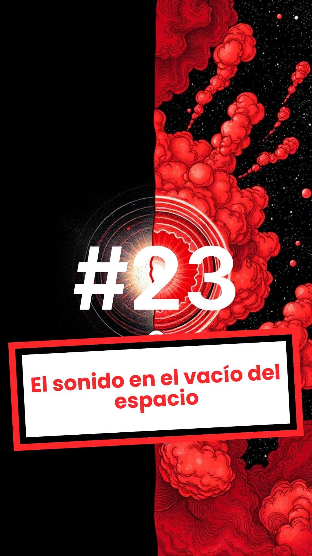 El sonido en el vacío del espacio