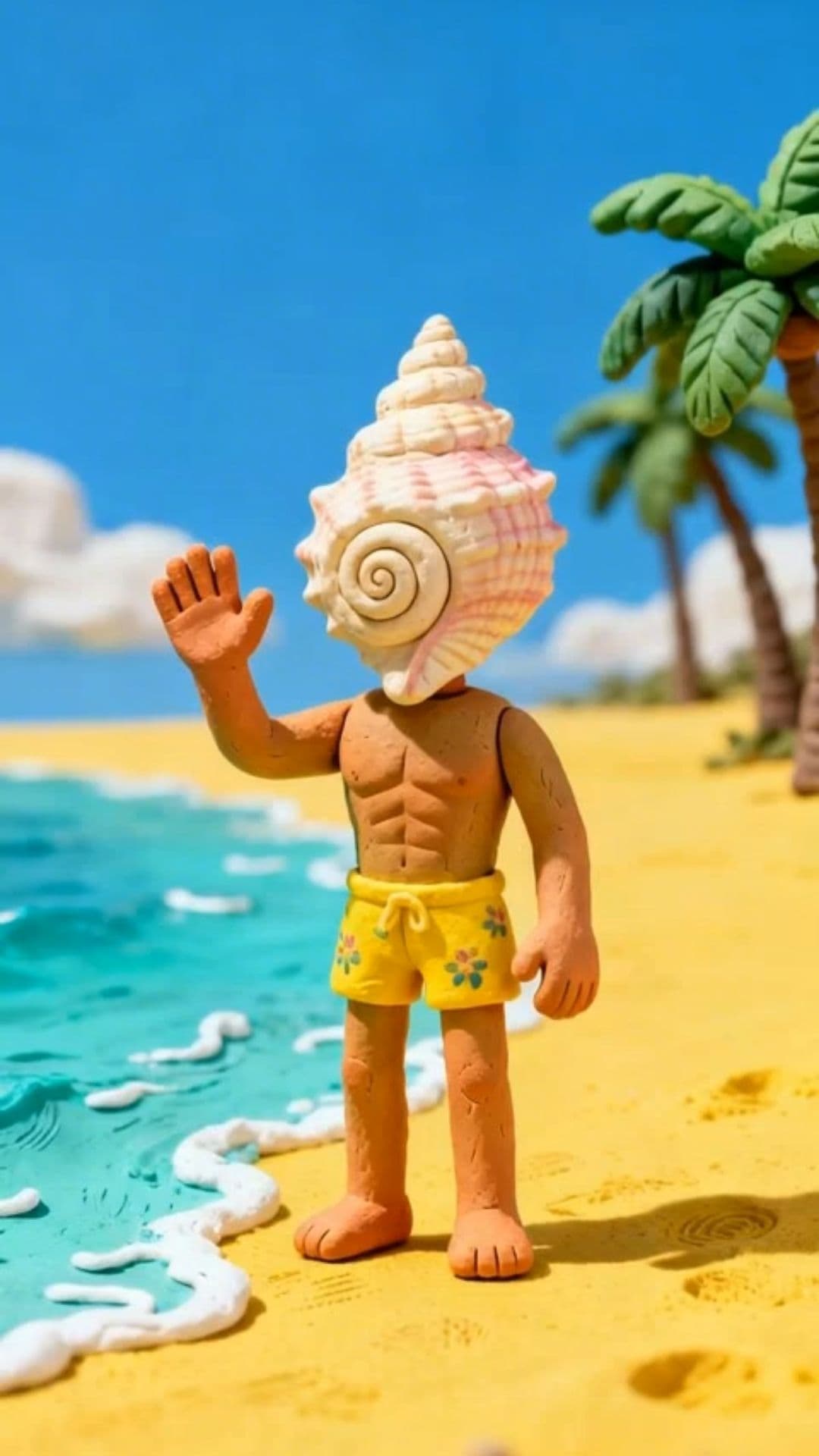 Vacation Dive Turns Man’s Head Into Shell