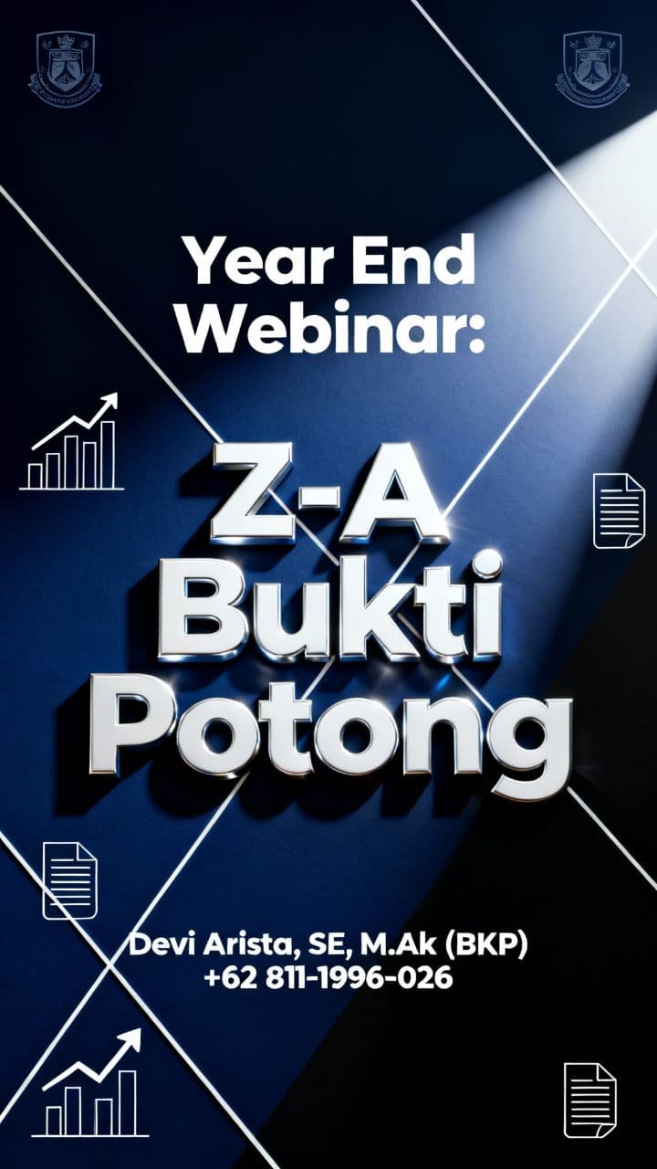 Year End Webinar: Z-A Bukti Potong